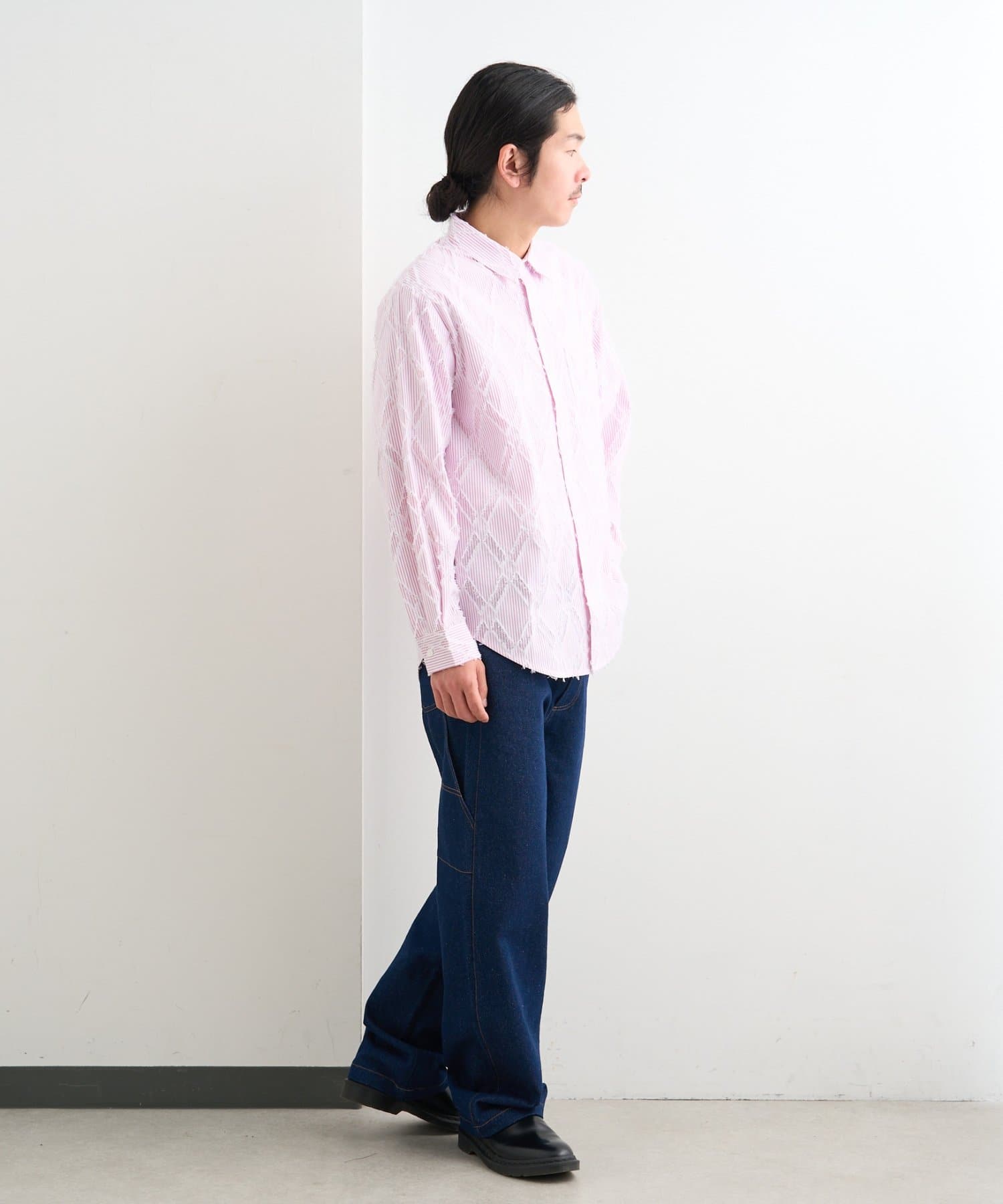 OUTLET(アウトレット) 【Kastane】BM ストライプラウンドシャツ