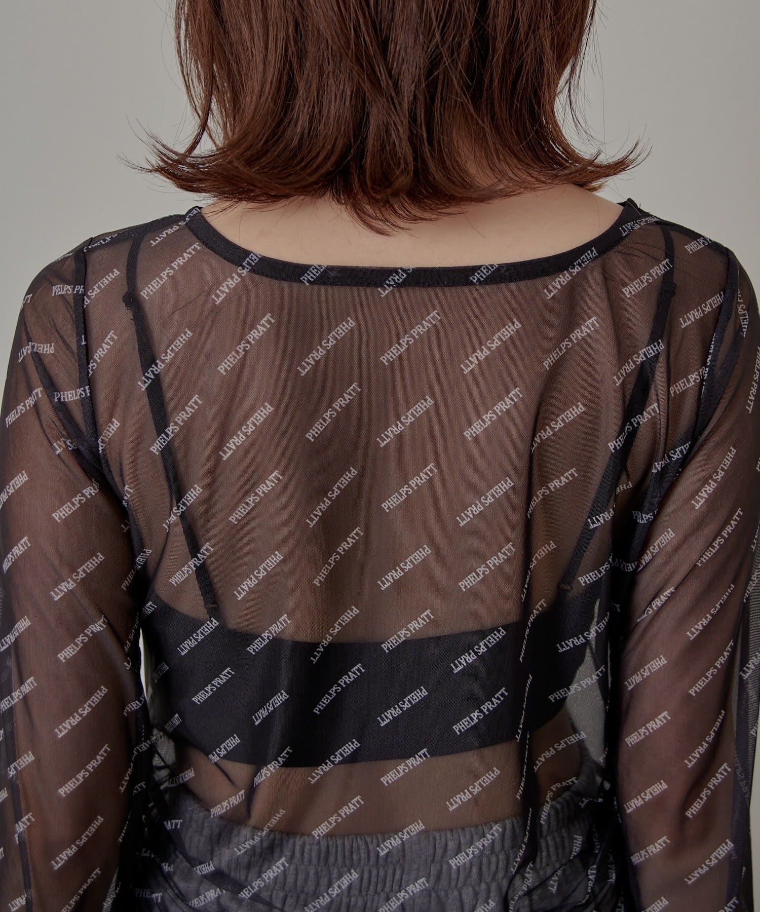 OUTLET(アウトレット) 【mline】タトゥーチュール トップス