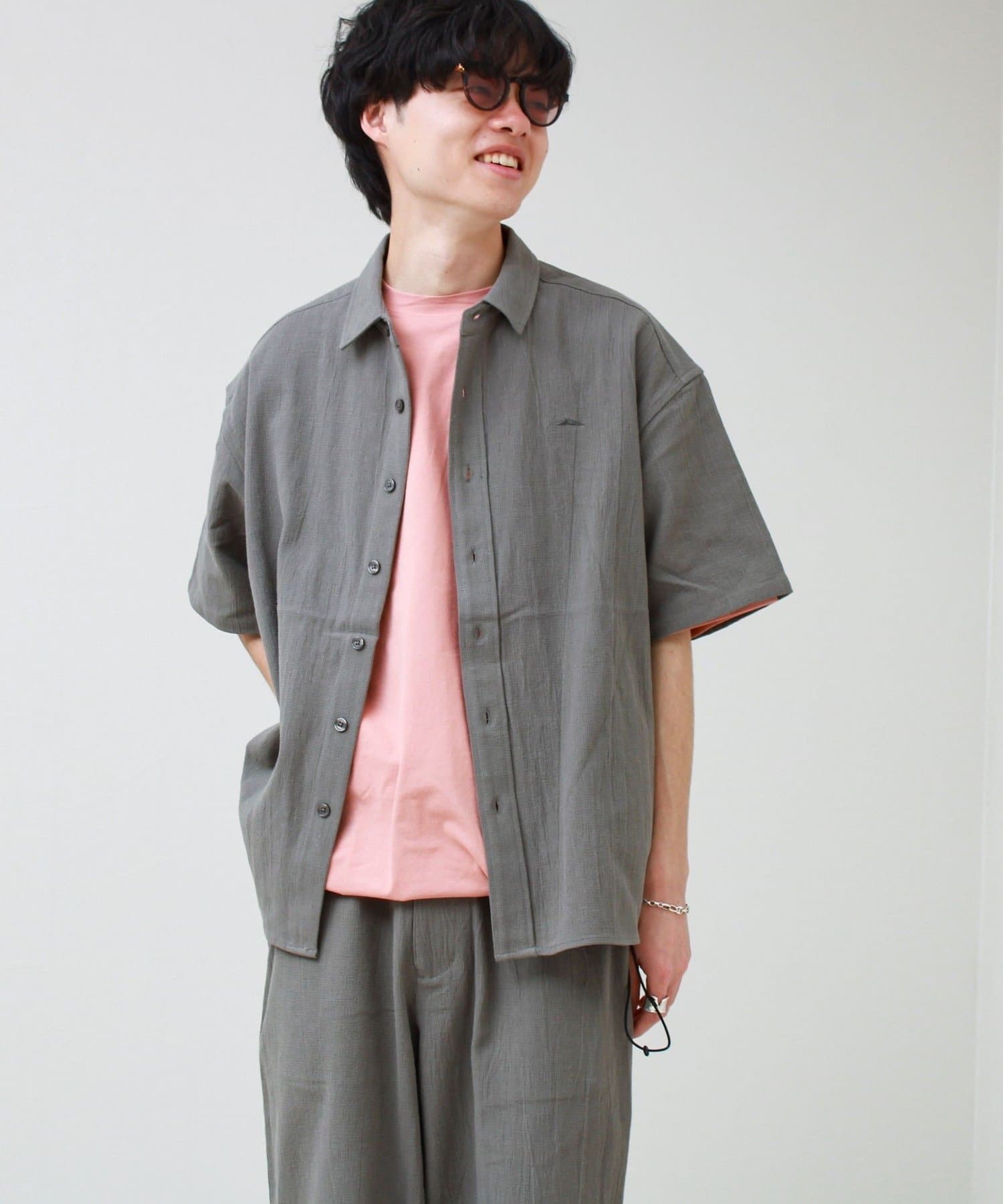 FREDY & GLOSTER(フレディ アンド グロスター) 【JACKPURCELL/ジャックパーセル】コットンパナマ半袖シャツ