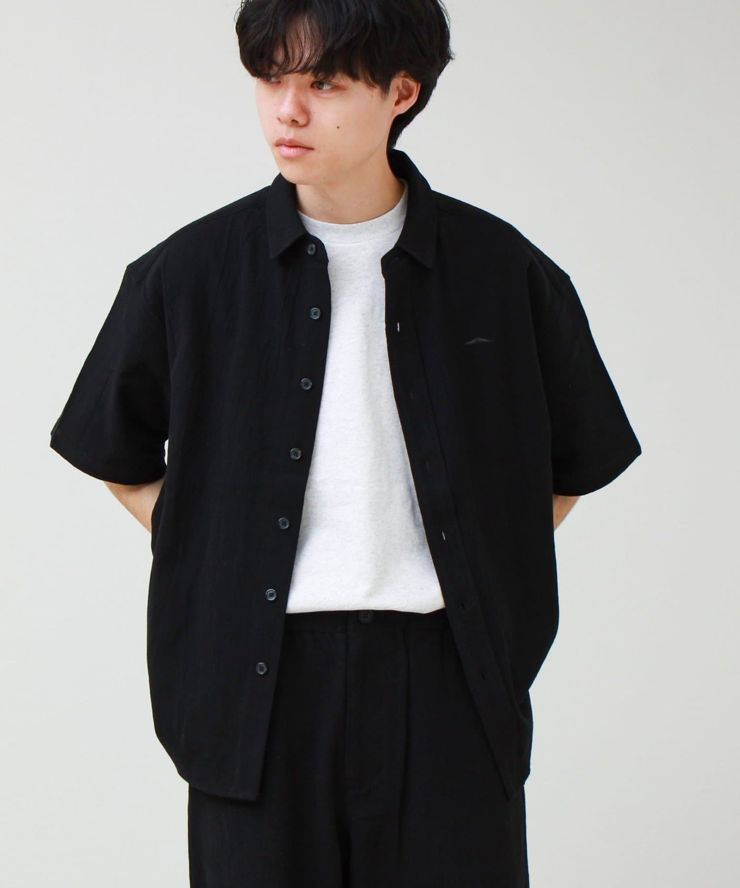 FREDY & GLOSTER(フレディ アンド グロスター) 【JACKPURCELL/ジャックパーセル】コットンパナマ半袖シャツ