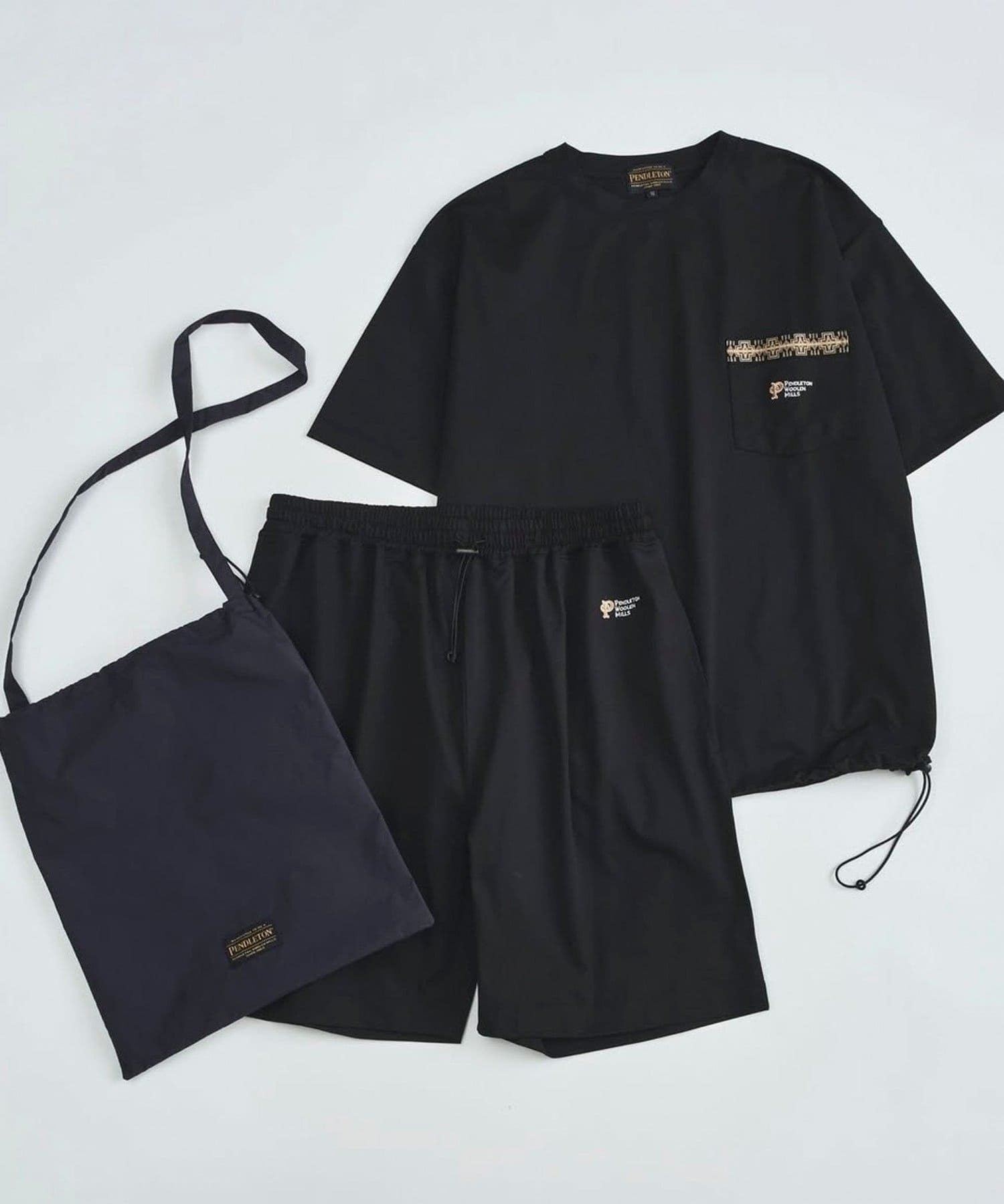 FREDY & GLOSTER(フレディ アンド グロスター) 【PENDLETON/ペンドルトン】Tee/Shorts/Bag SET