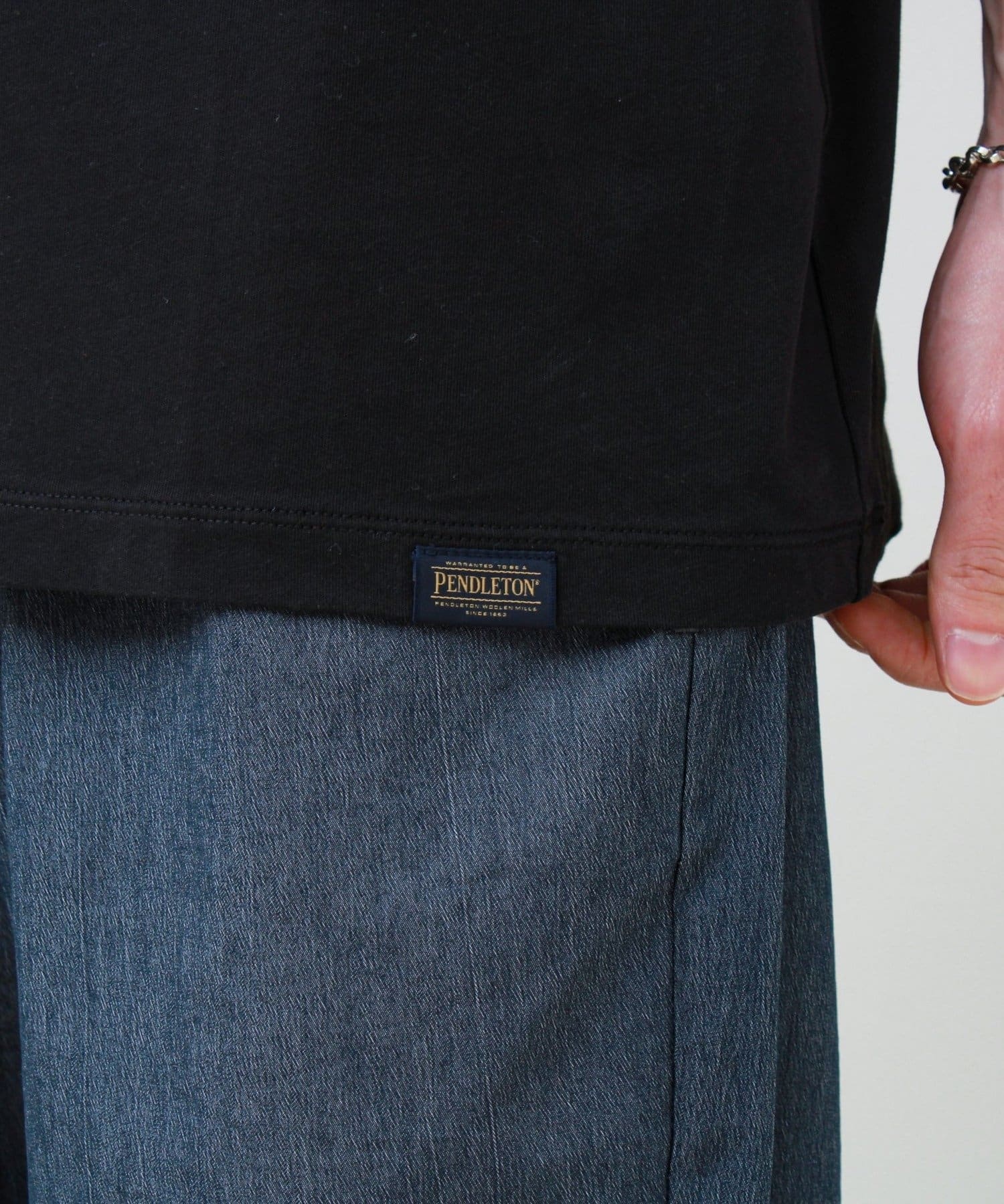 FREDY & GLOSTER(フレディ アンド グロスター) 【PENDLETON/ペンドルトン】Logo EMB Pocket Tee