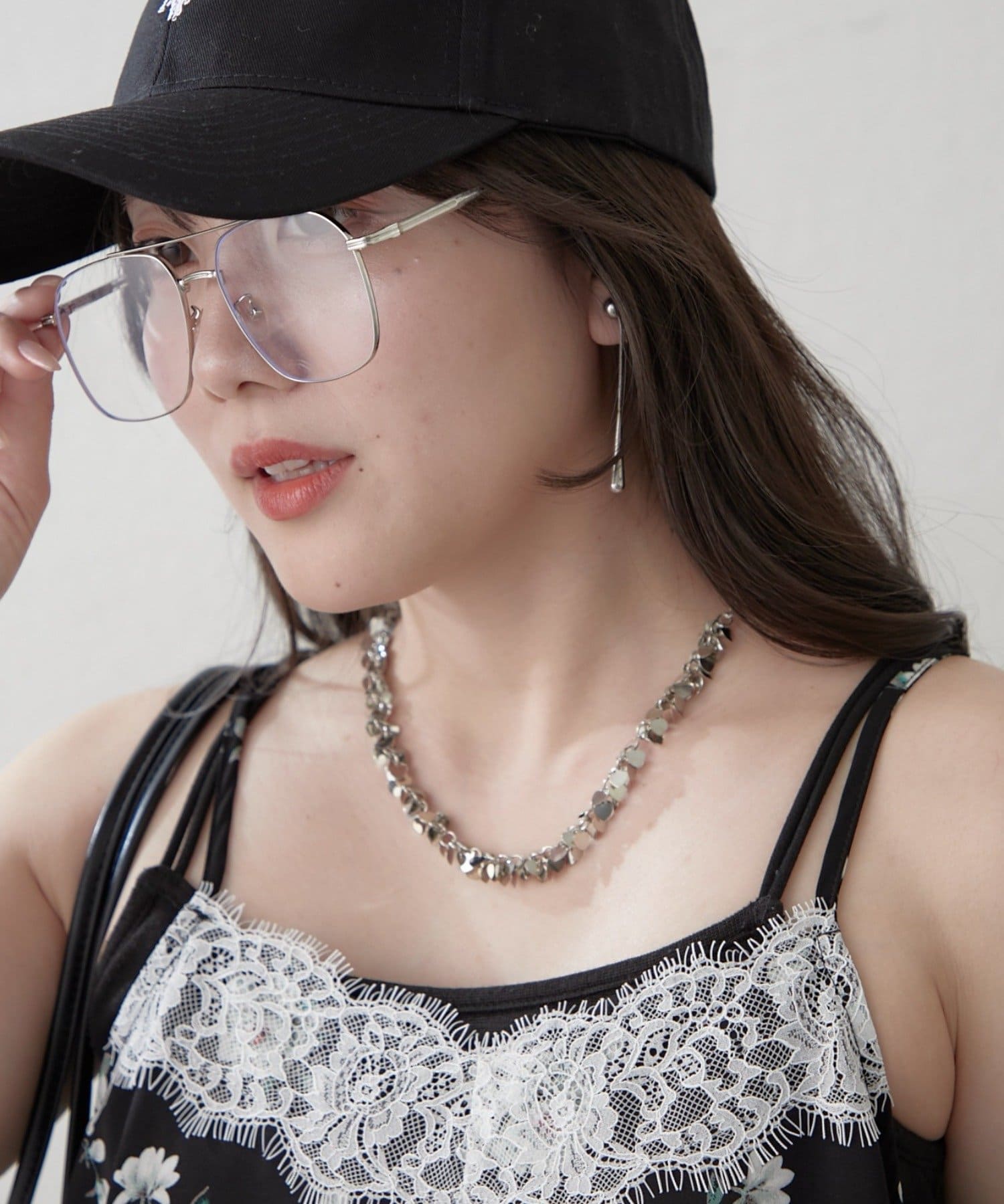 Remind me and forever(リマインドミーアンドフォーエバー) 【stainless steel】デザインチェーンネックレス