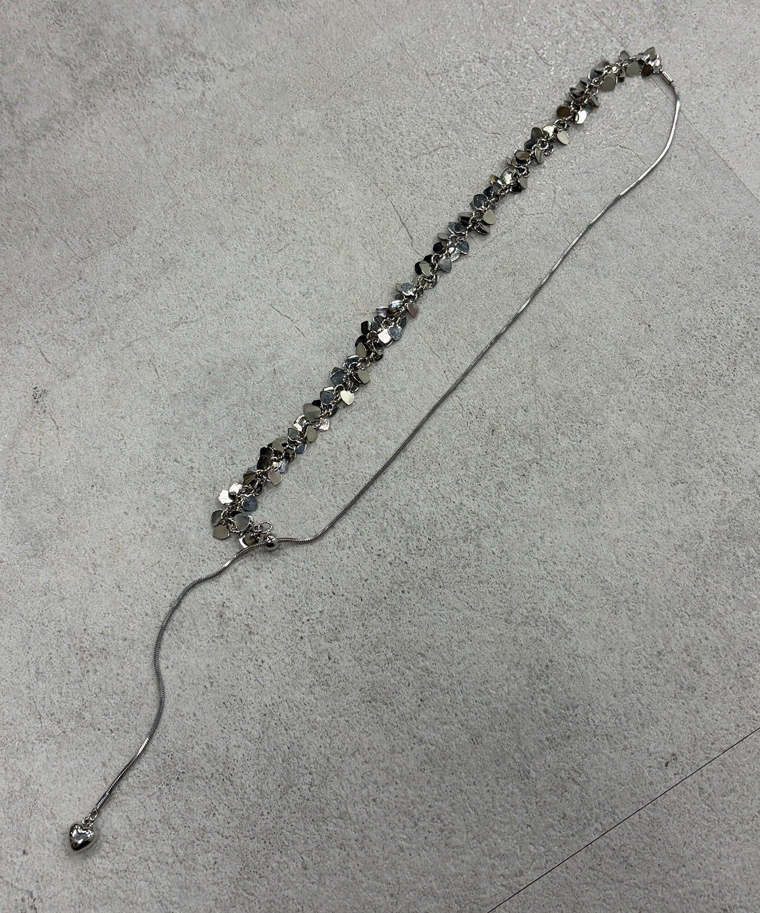 Remind me and forever(リマインドミーアンドフォーエバー) 【stainless steel】デザインチェーンネックレス