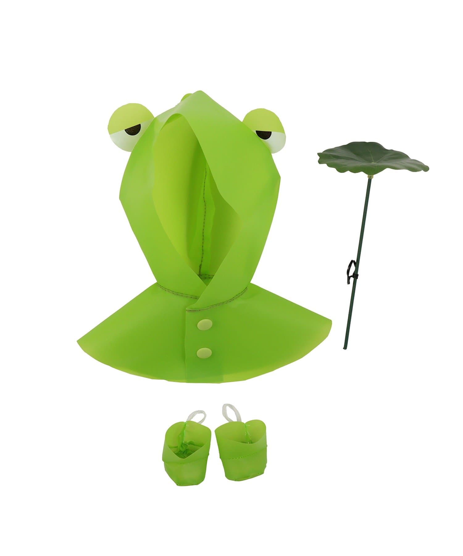 3COINS(スリーコインズ) 推しぬいレインコート：M