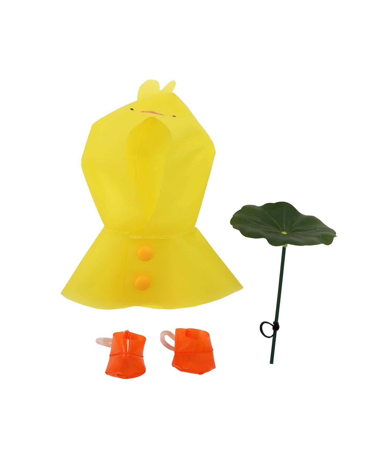 3COINS(スリーコインズ) 推しぬいレインコート：S