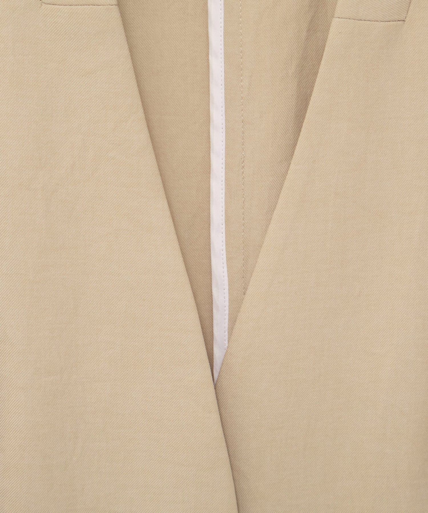 NOLLEY'S(ノーリーズ) 《セットアップ対応》ストレッチツイルVネックジャケット