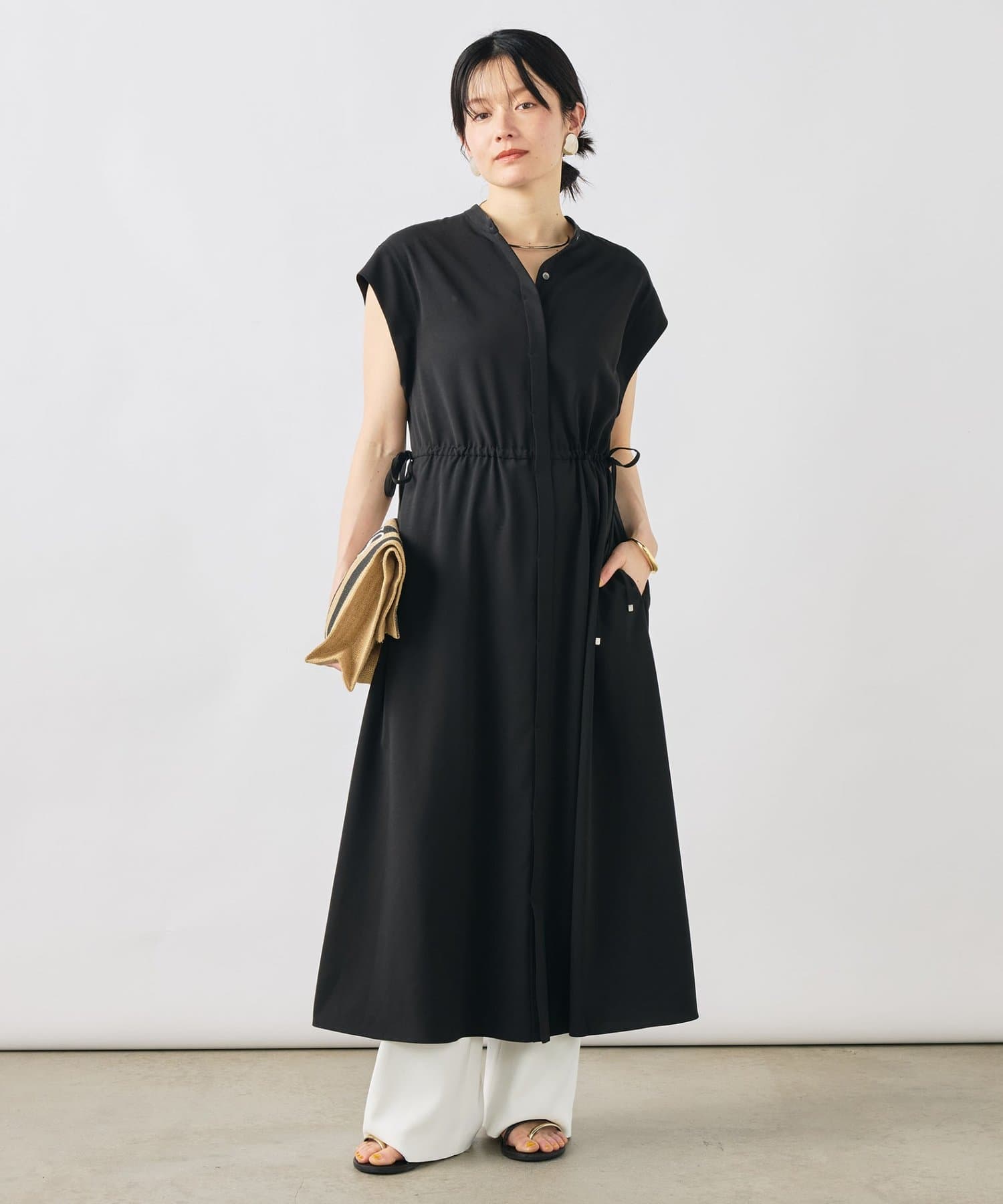 NOLLEY'S(ノーリーズ) ウォッシャブルジョーゼットワンピース