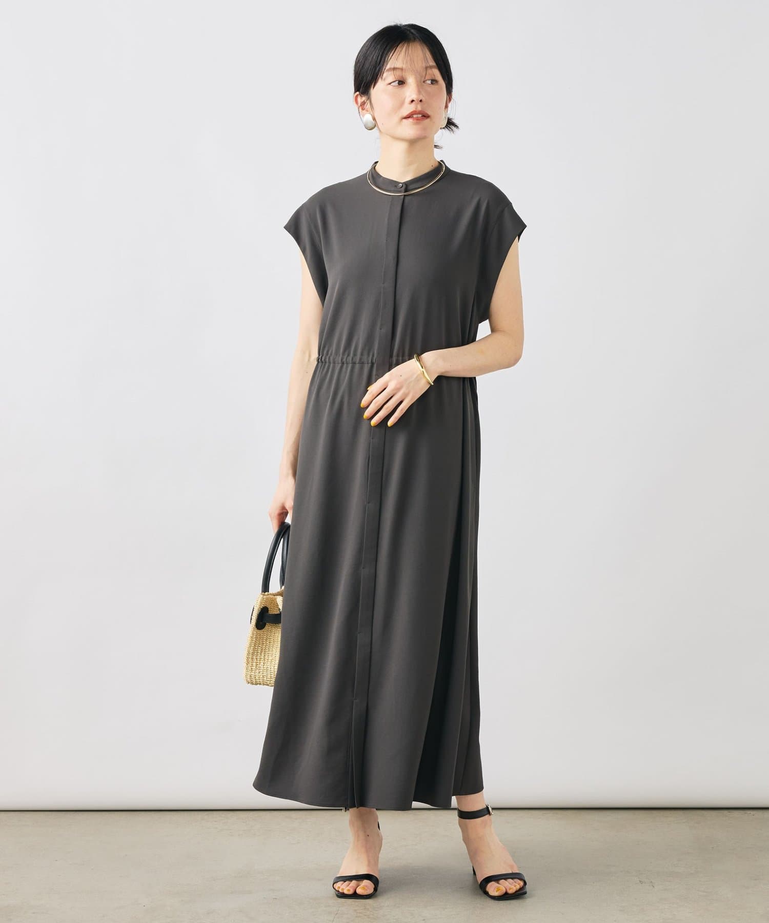 NOLLEY'S(ノーリーズ) ウォッシャブルジョーゼットワンピース