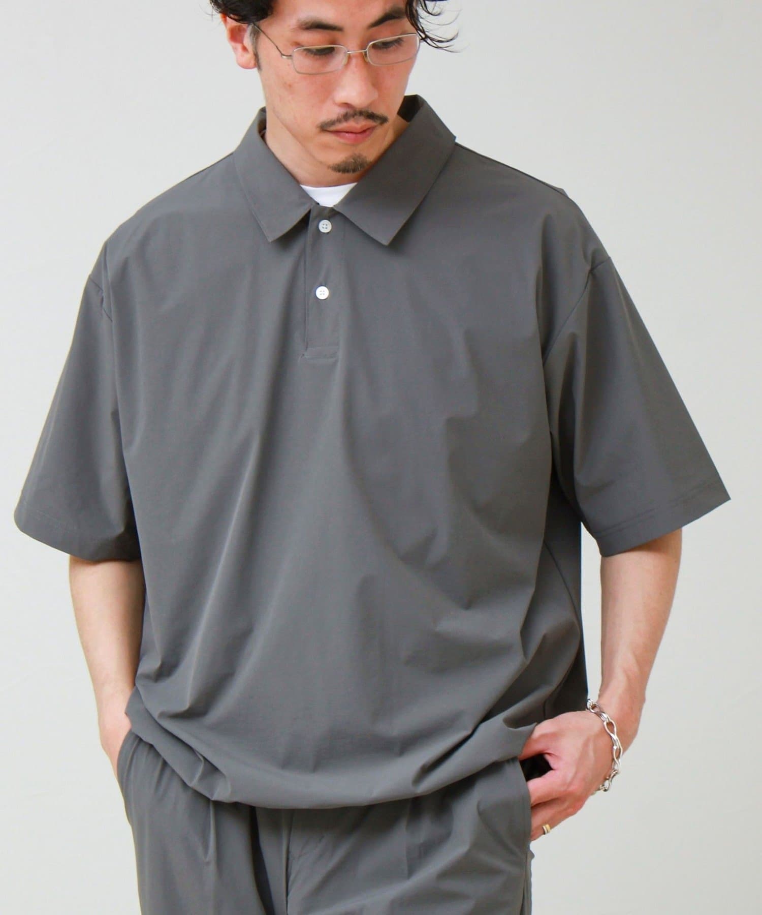 FREDY & GLOSTER(フレディ アンド グロスター) 【接触冷感/セットアップ着用可能】SoftCool ポロシャツ