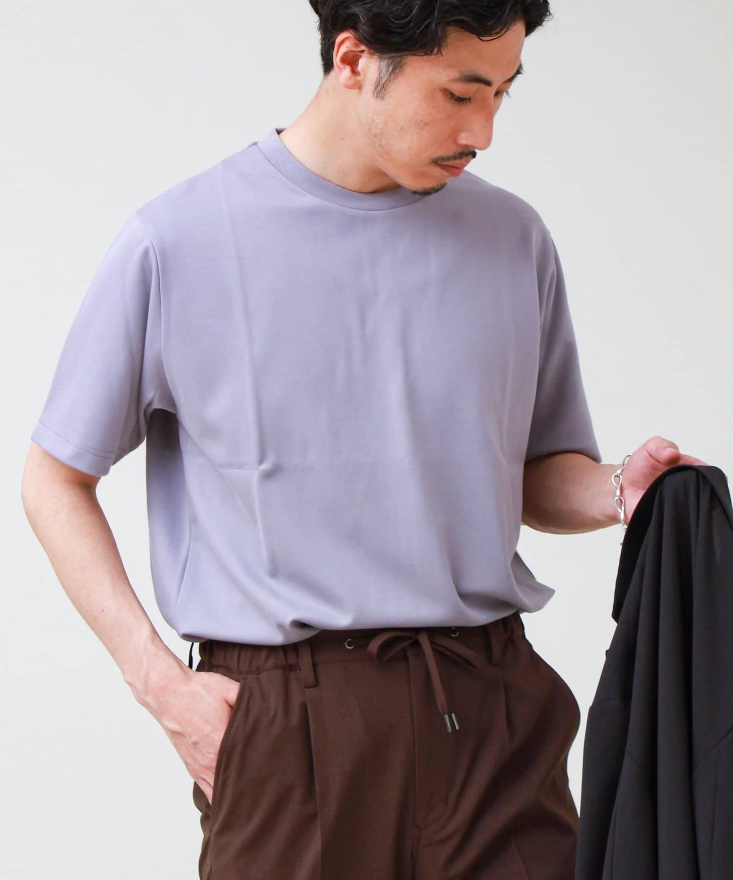 FREDY & GLOSTER(フレディ アンド グロスター) 【抗菌防臭/ビジカジ対応】ポンチ素材 ジャケＴ