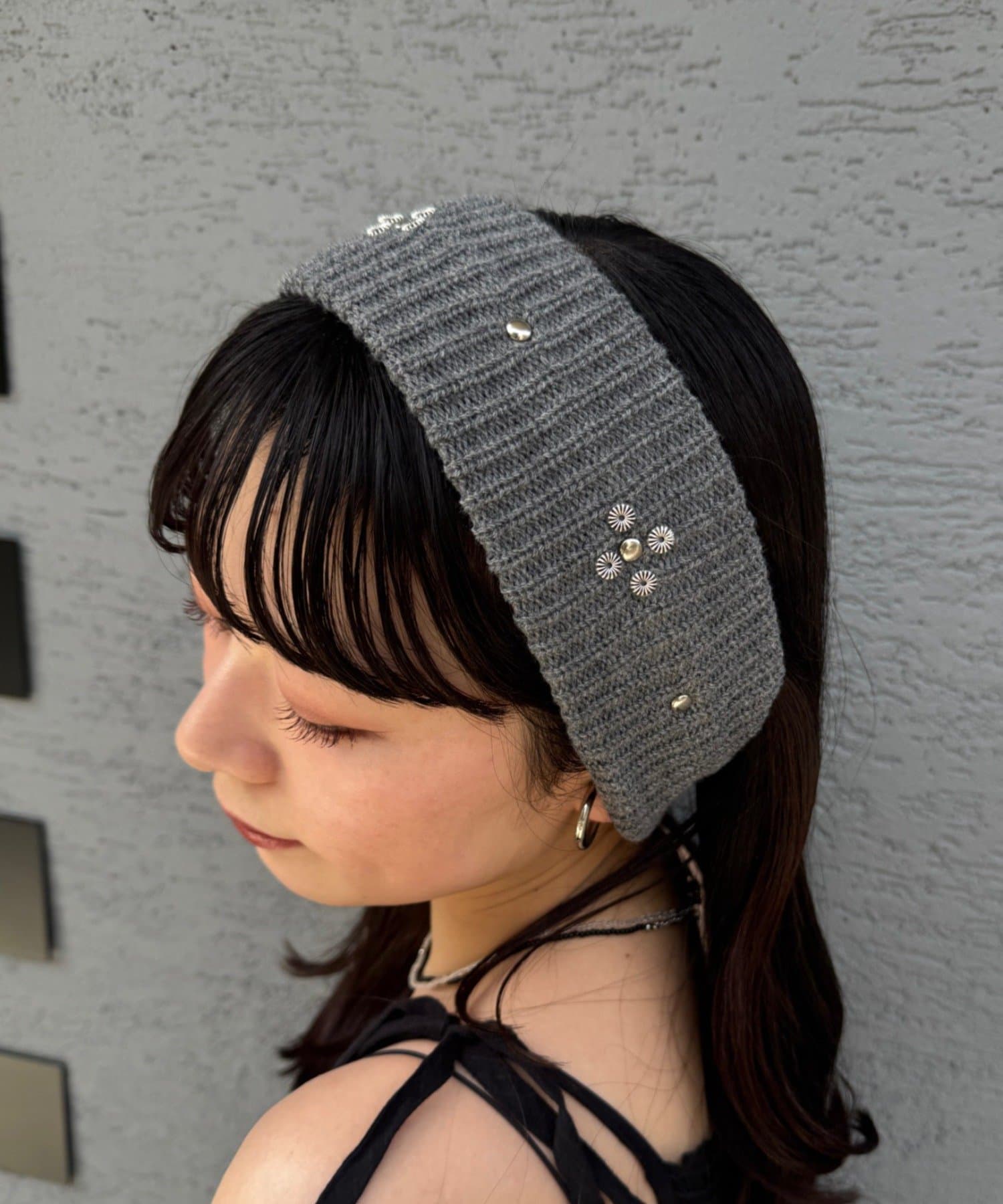 Kastane(カスタネ) スタッズヘアバンド