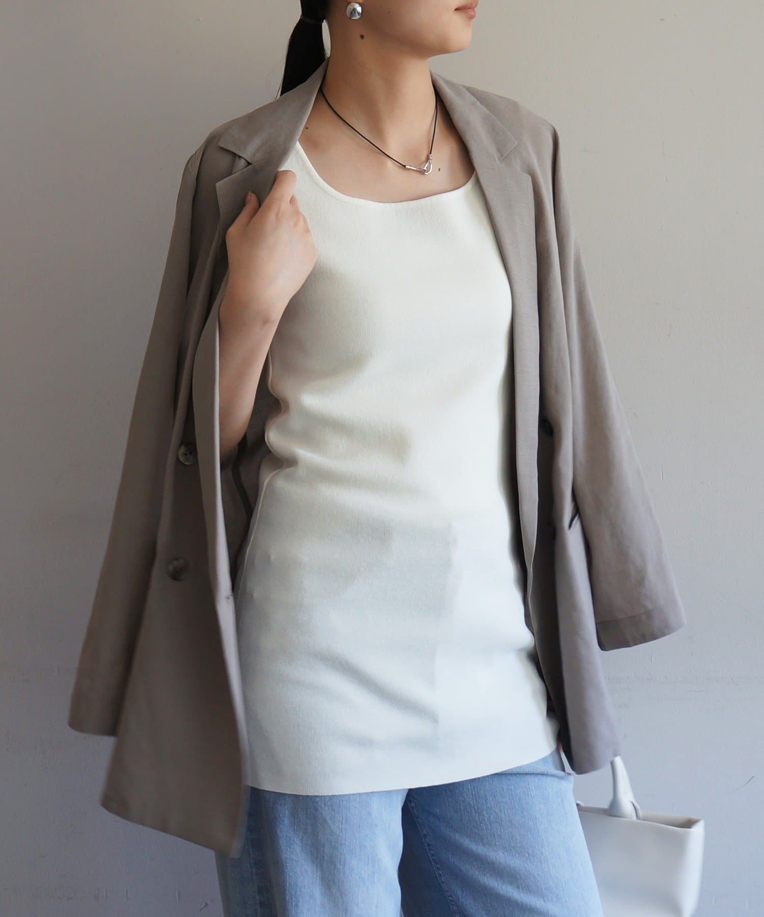 LOUNGEDRESS(ラウンジドレス) チュニックニットタンク