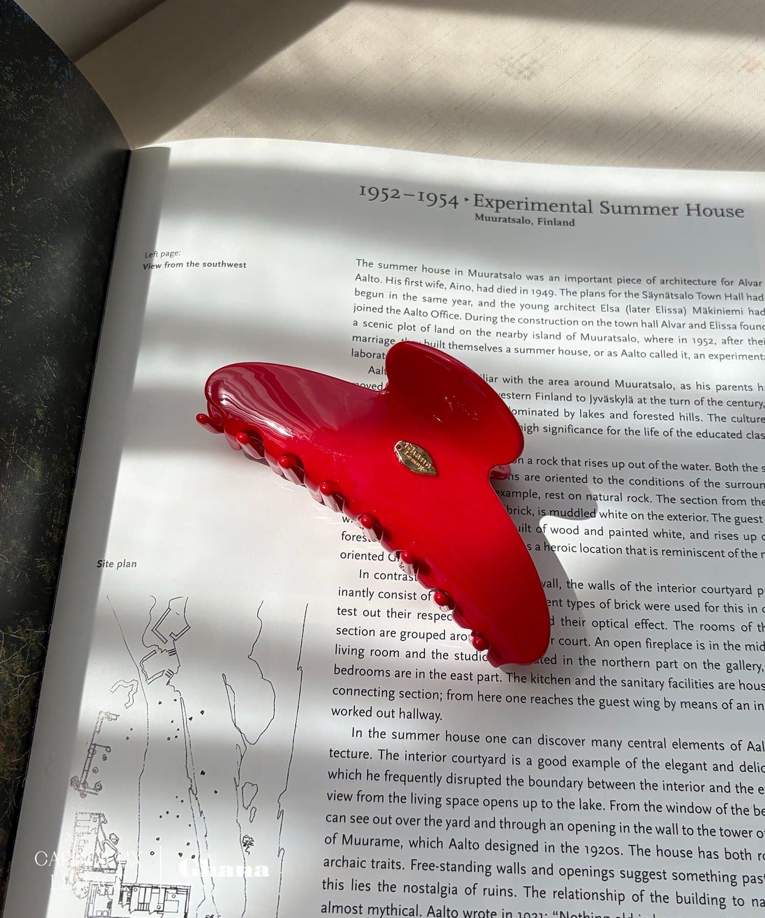 CAPRICIEUX LE'MAGE(カプリシュレマージュ) 【母の日/Ghana × LE'MAGE コラボ】ヘアクリップ