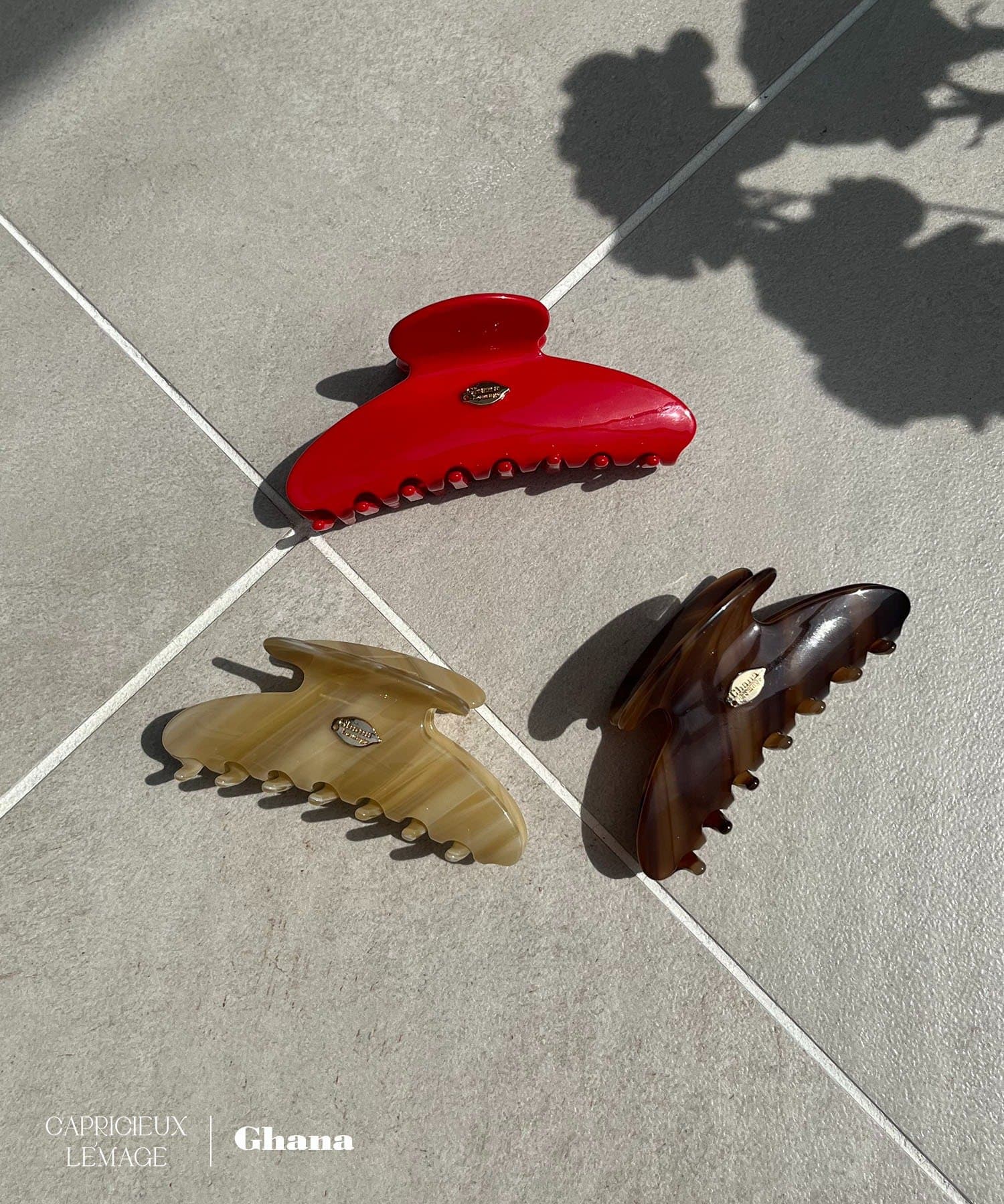 CAPRICIEUX LE'MAGE(カプリシュレマージュ) 【母の日/Ghana × LE'MAGE コラボ】ヘアクリップ