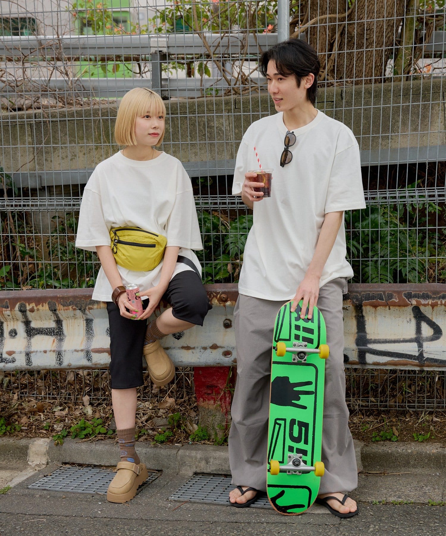 Kastane(カスタネ) 【WHIMSIC】JOURNEY BIG TEE