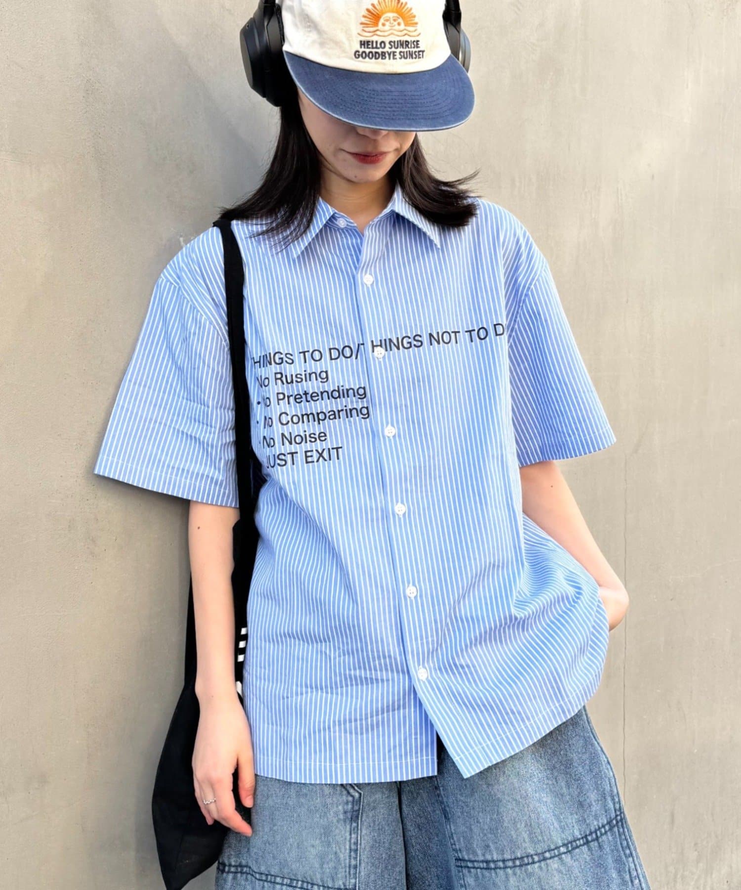 CIAOPANIC TYPY(チャオパニックティピー) 【UNISEX】アソート柄プリントシャツ