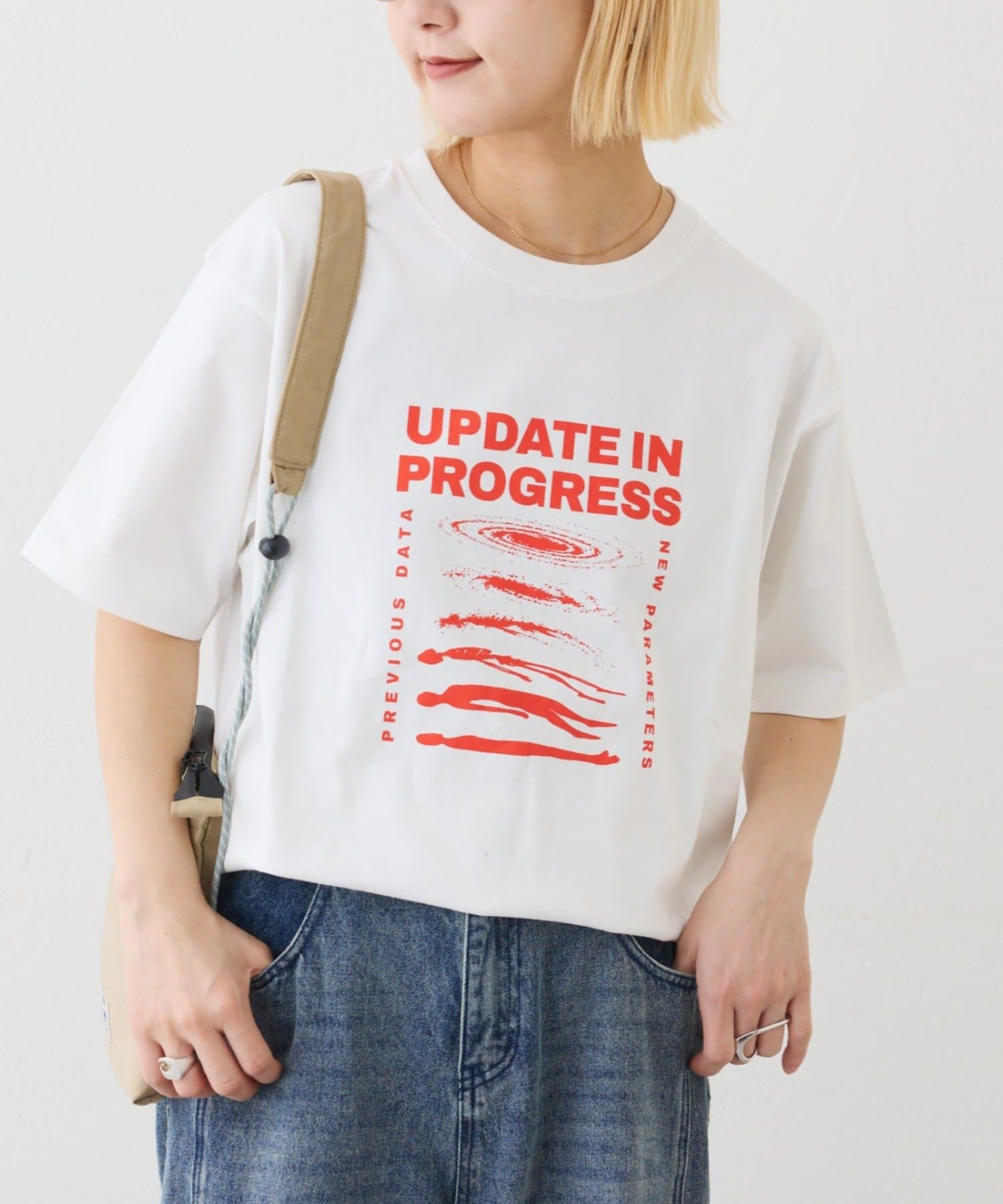 CIAOPANIC TYPY(チャオパニックティピー) 【UNISEX】【WEB限定】宇宙人プリントTシャツ