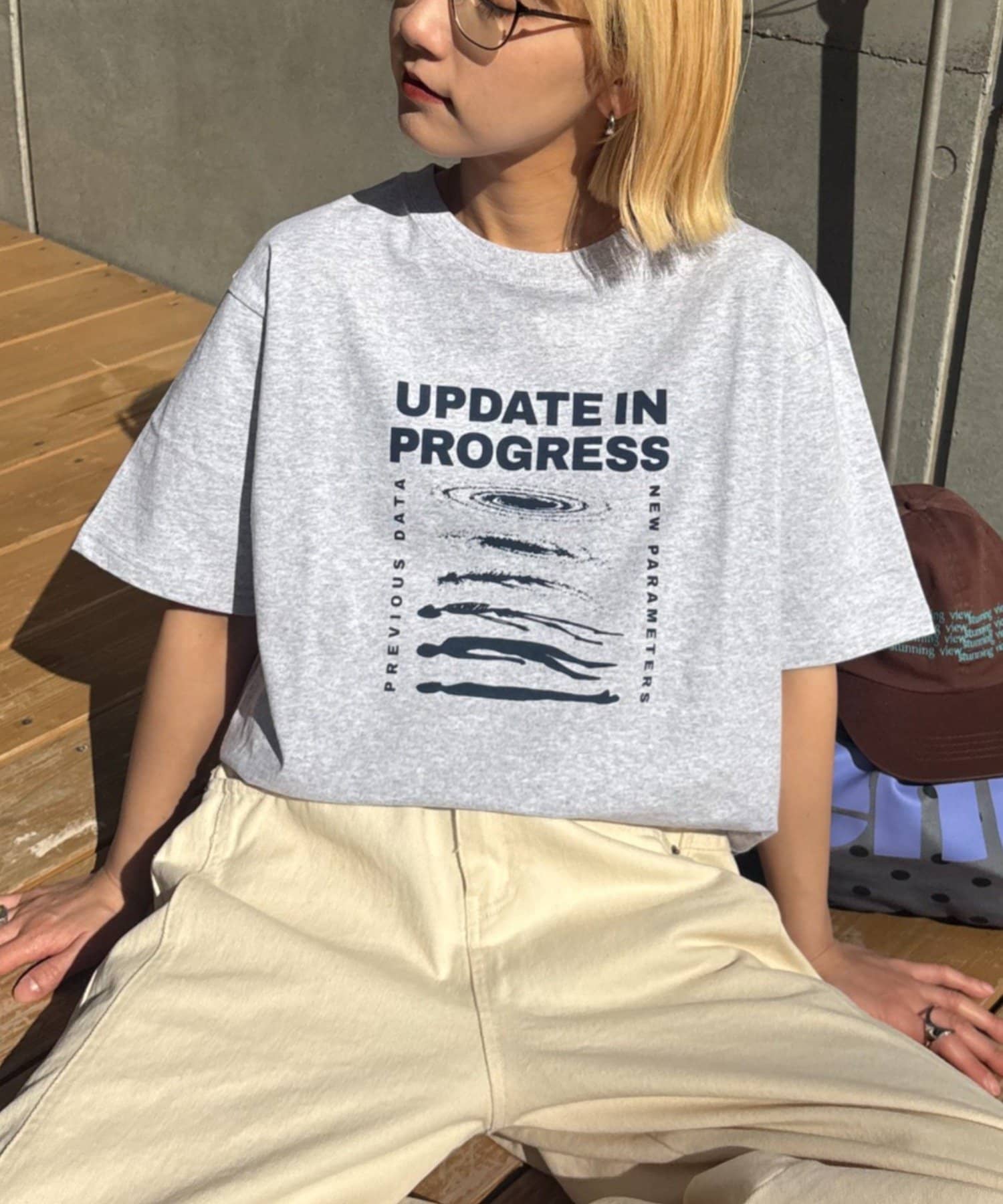 CIAOPANIC TYPY(チャオパニックティピー) 【UNISEX】【WEB限定】宇宙人プリントTシャツ
