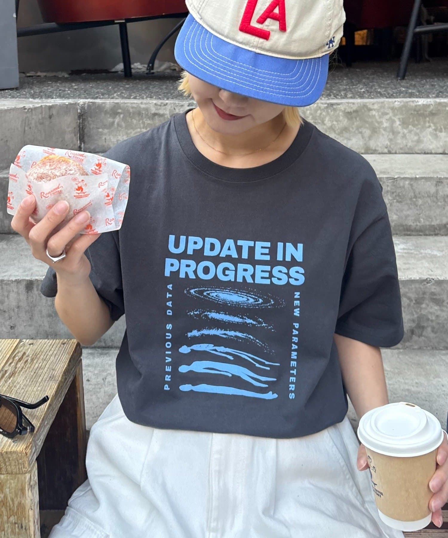 CIAOPANIC TYPY(チャオパニックティピー) 【UNISEX】【WEB限定】宇宙人プリントTシャツ