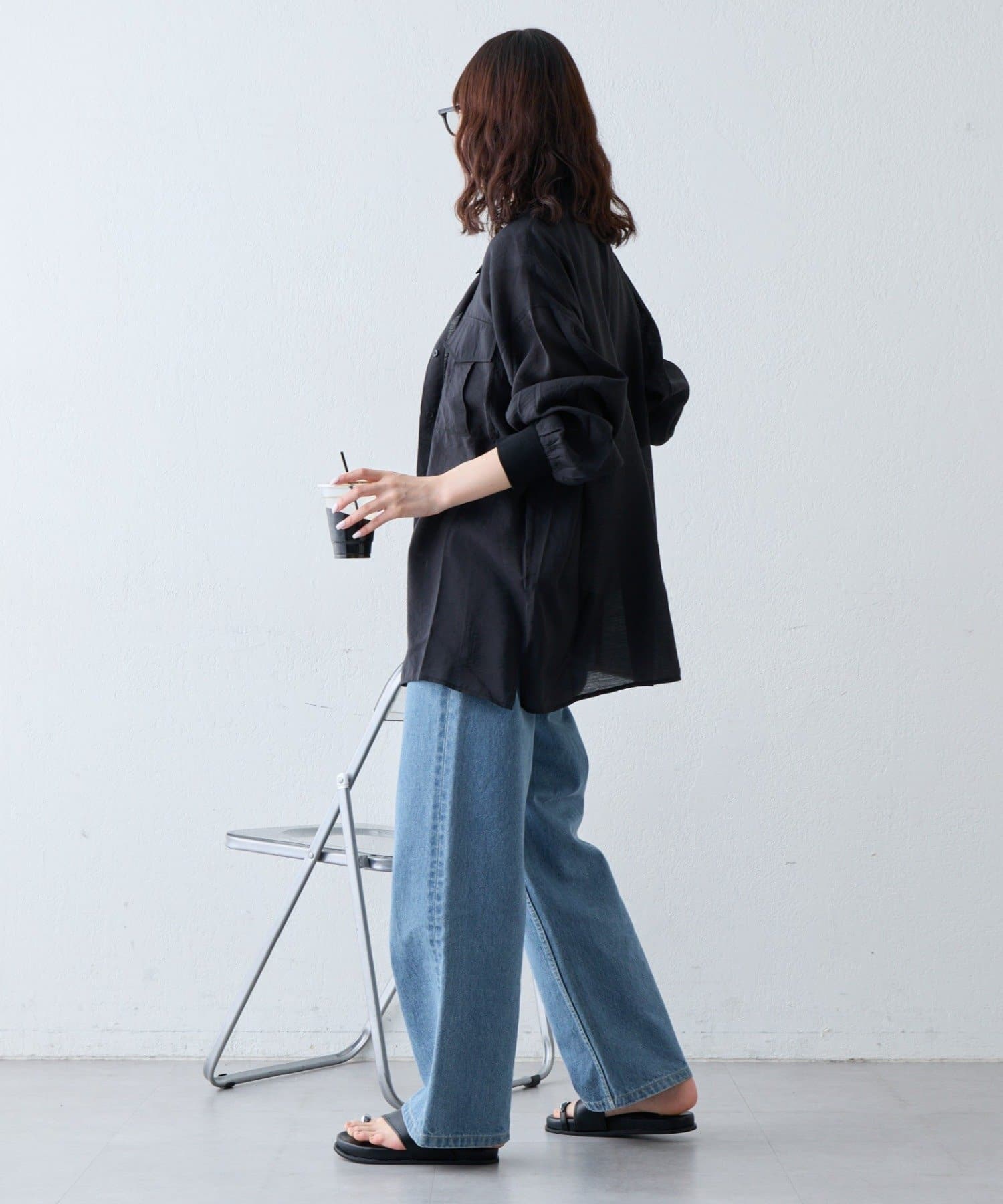 CIAOPANIC TYPY(チャオパニックティピー) 袖リブシアーミリタリーシャツ