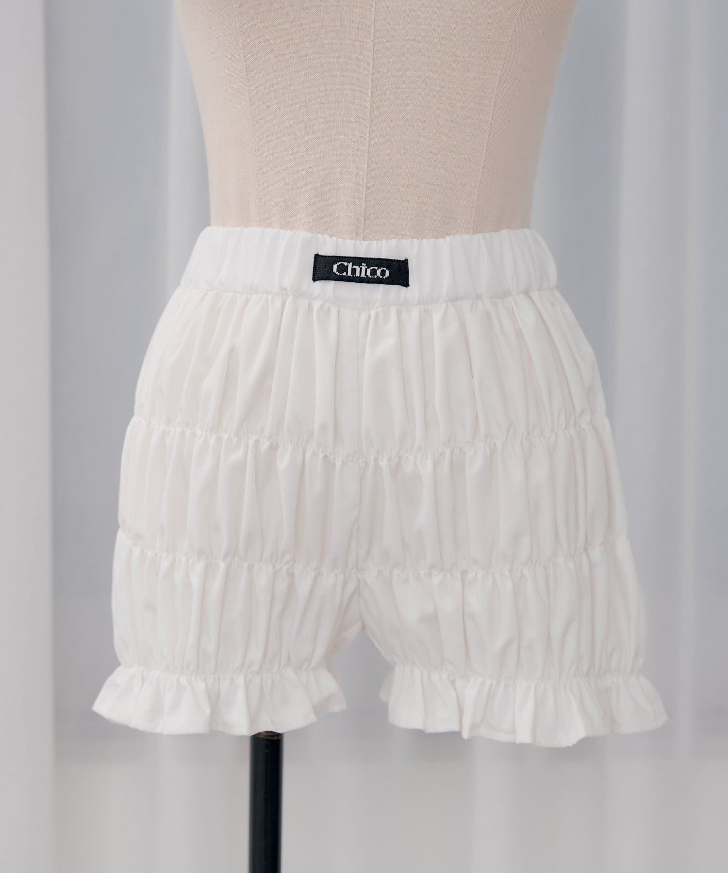 Chico(チコ) シャーリングバルーンショートパンツ