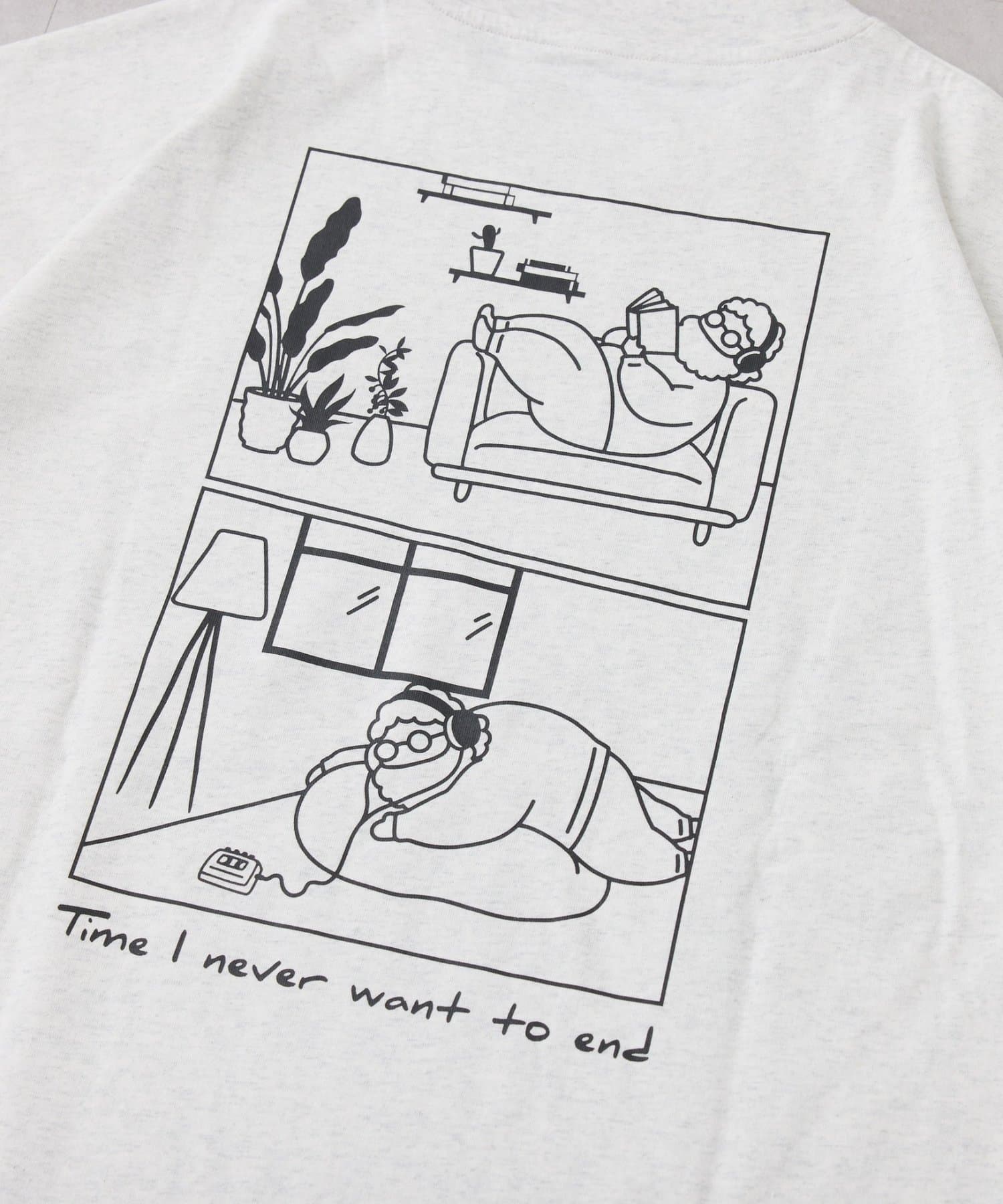 CIAOPANIC TYPY(チャオパニックティピー) 【OJISAN】【ユニセックス】刺繍ロゴバックプリントTEE