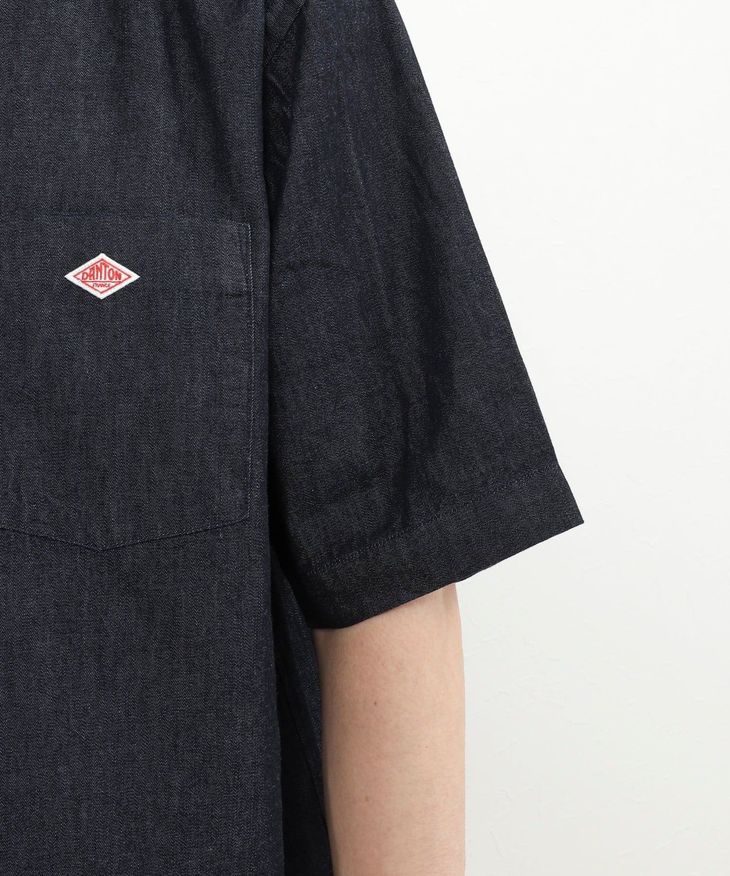 NOLLEY'S(ノーリーズ) 【DANTON】DOT BUTTON B.D. SHIRT SS