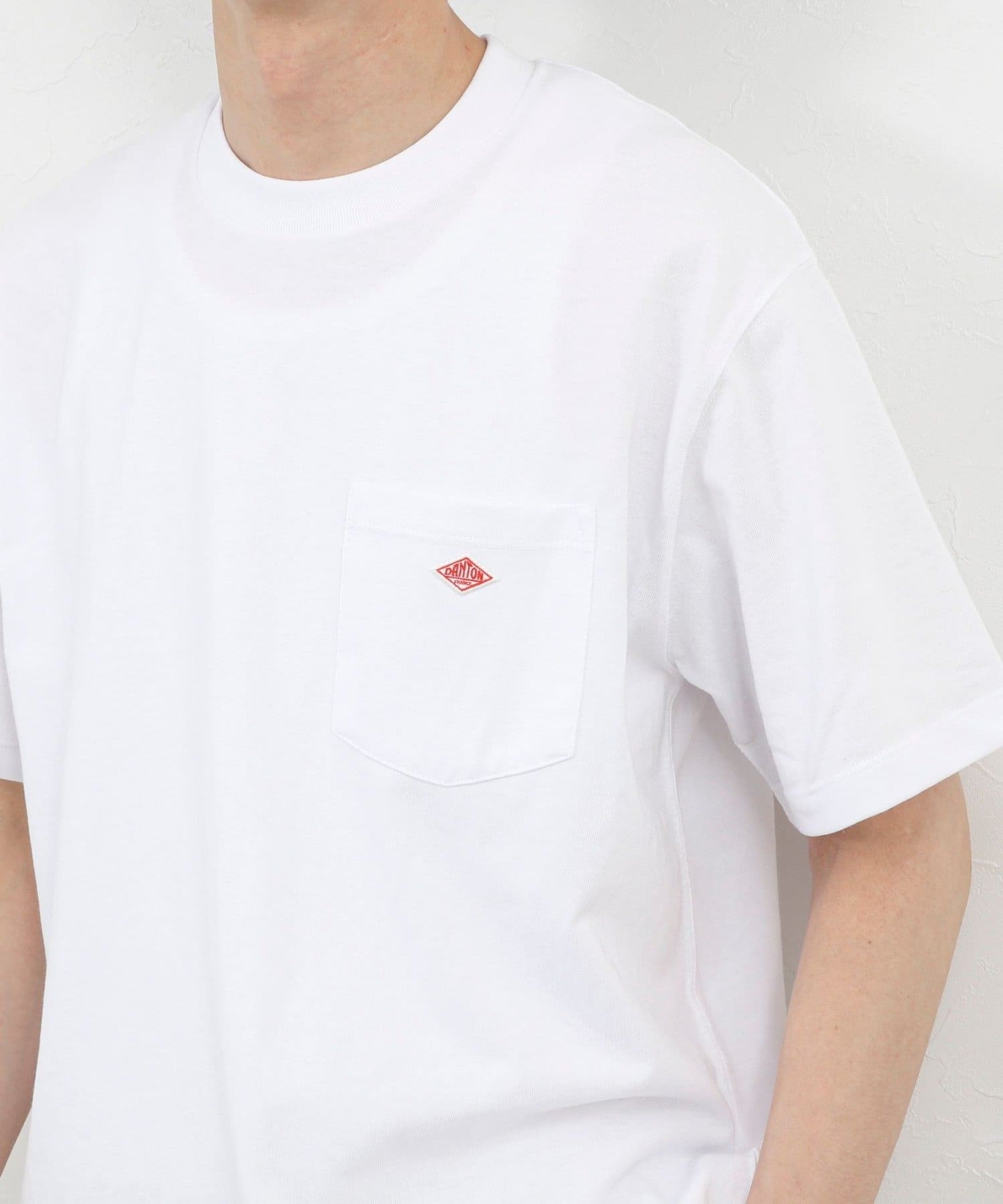 NOLLEY'S(ノーリーズ) 【DANTON】SOLID POCKET T-SHIRT SOLID