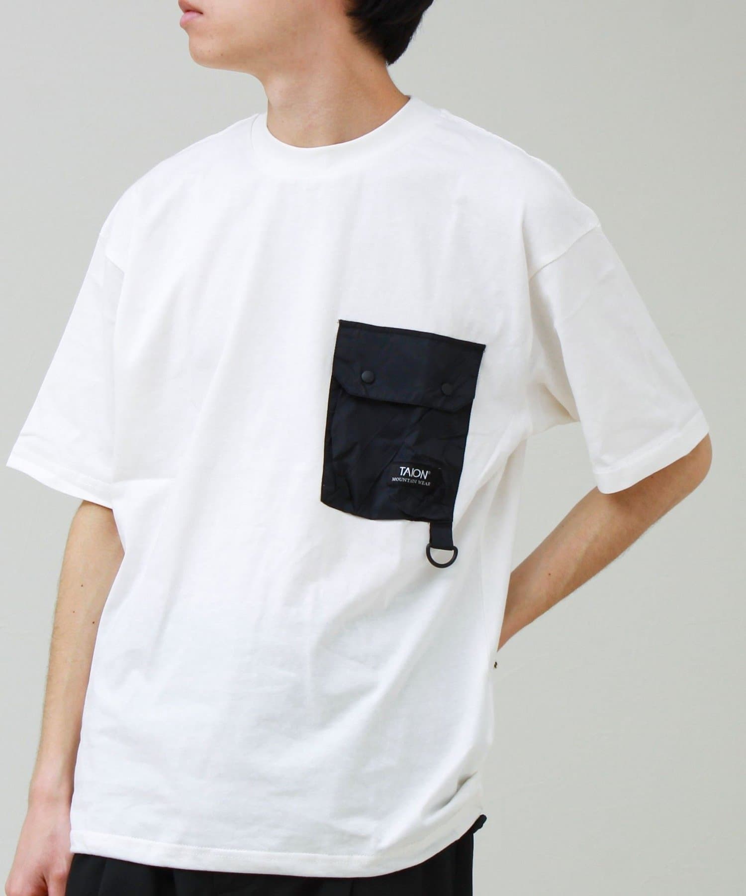 FREDY & GLOSTER(フレディ アンド グロスター) 【TAION / タイオン】MOUNTAION FRAP POCKET T-SH