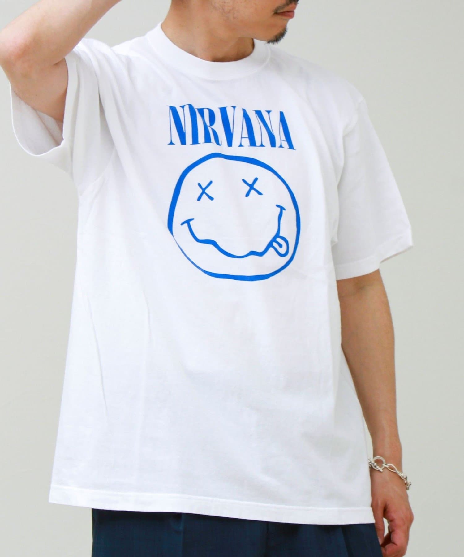 FREDY & GLOSTER(フレディ アンド グロスター) 【GOOD ROCK SPEED】NIRVANA /ニルヴァーナ グラフィックT