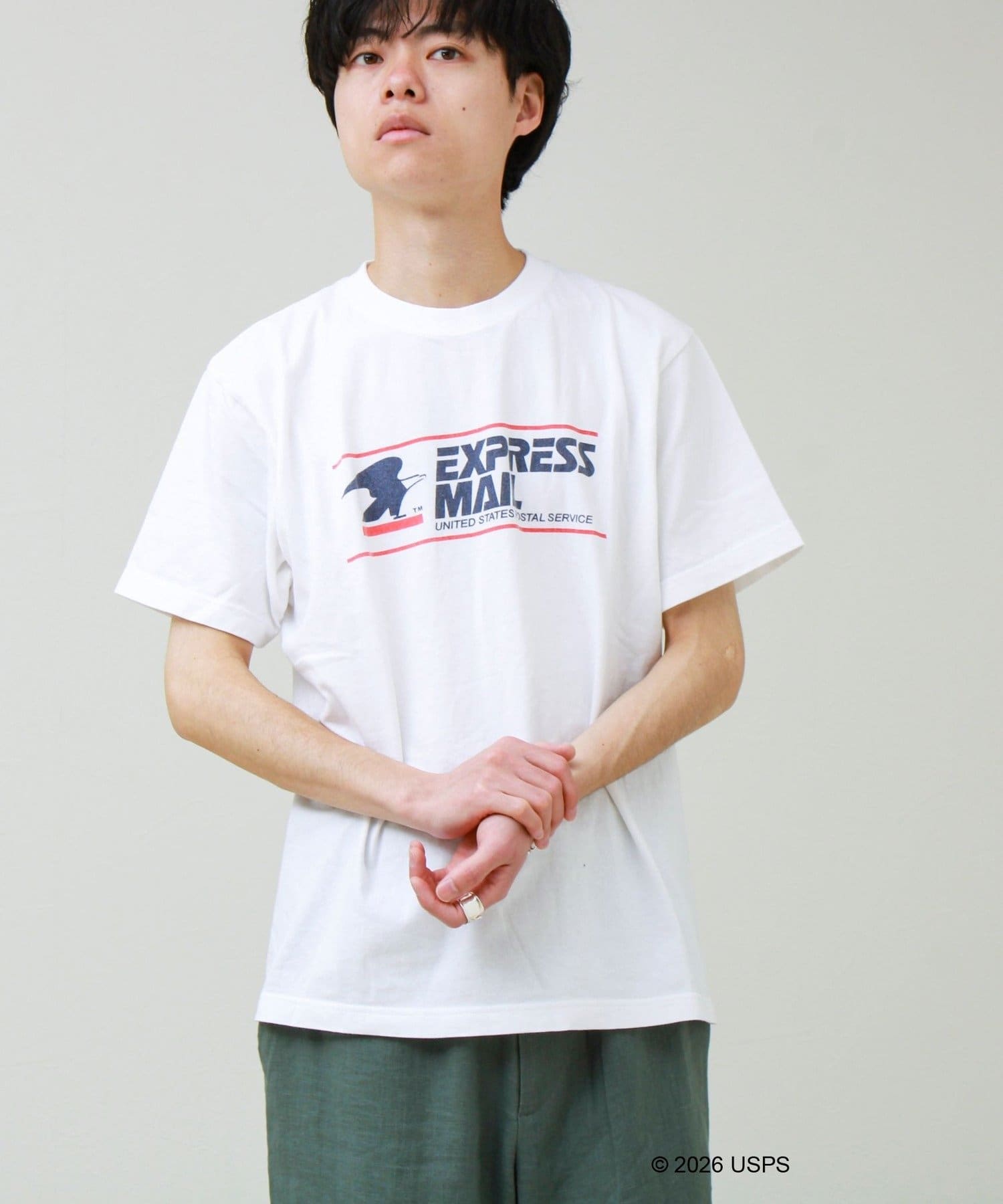 FREDY & GLOSTER(フレディ アンド グロスター) 【GOOD ROCK SPEED】USPS ロゴTシャツ