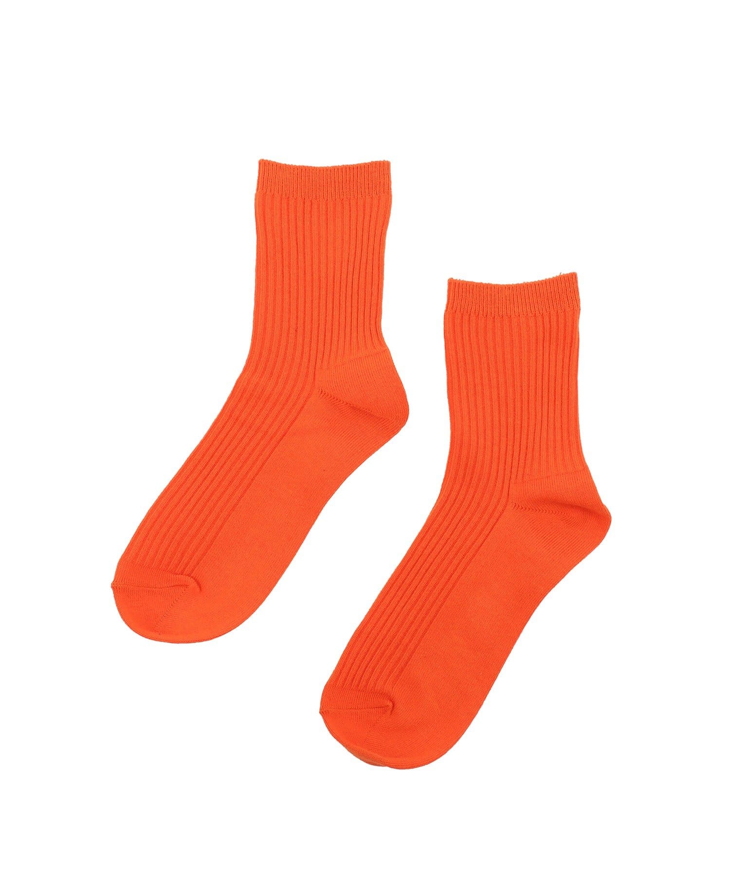 3COINS(スリーコインズ) はっ水リブクルーソックス