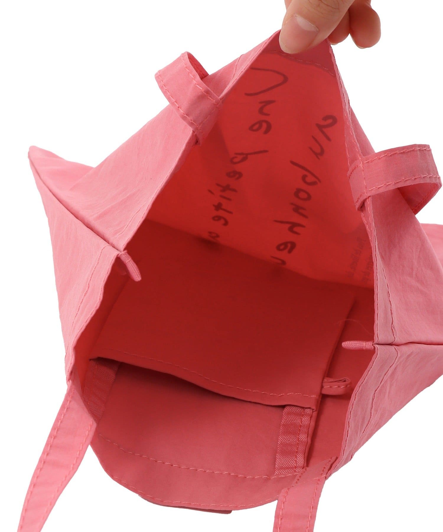 3COINS(スリーコインズ) はっ水ミニトートバッグ