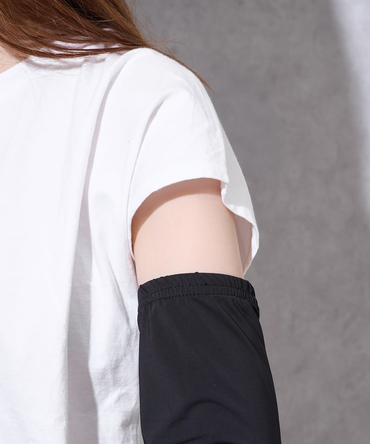 3COINS(スリーコインズ) UV冷感手が出せるロンググローブ