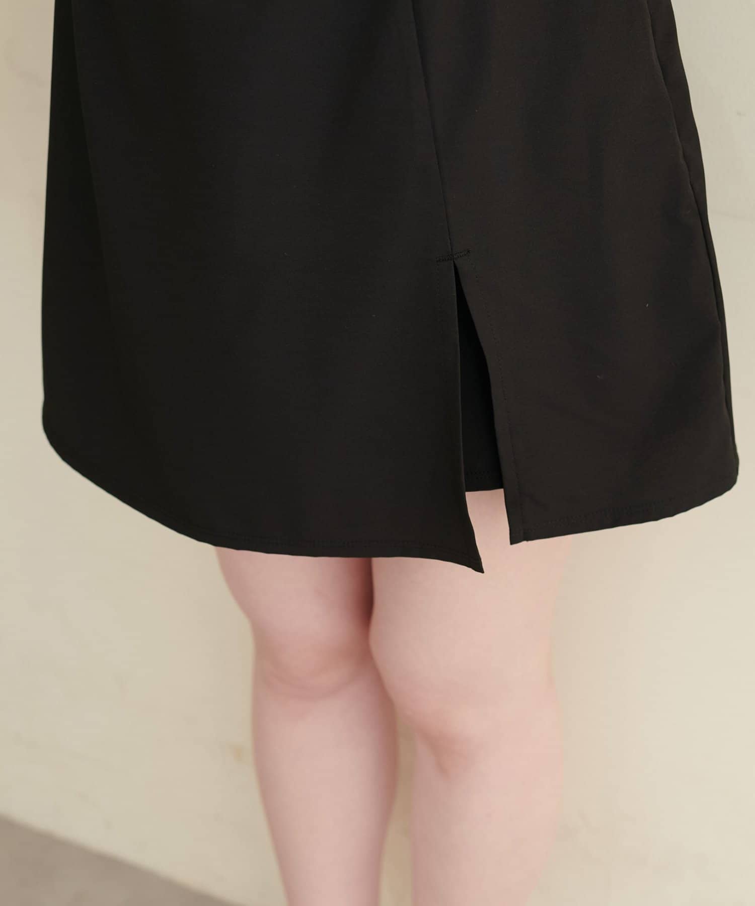 natural couture(ナチュラルクチュール) 【水着】ファスナー付きキュロット