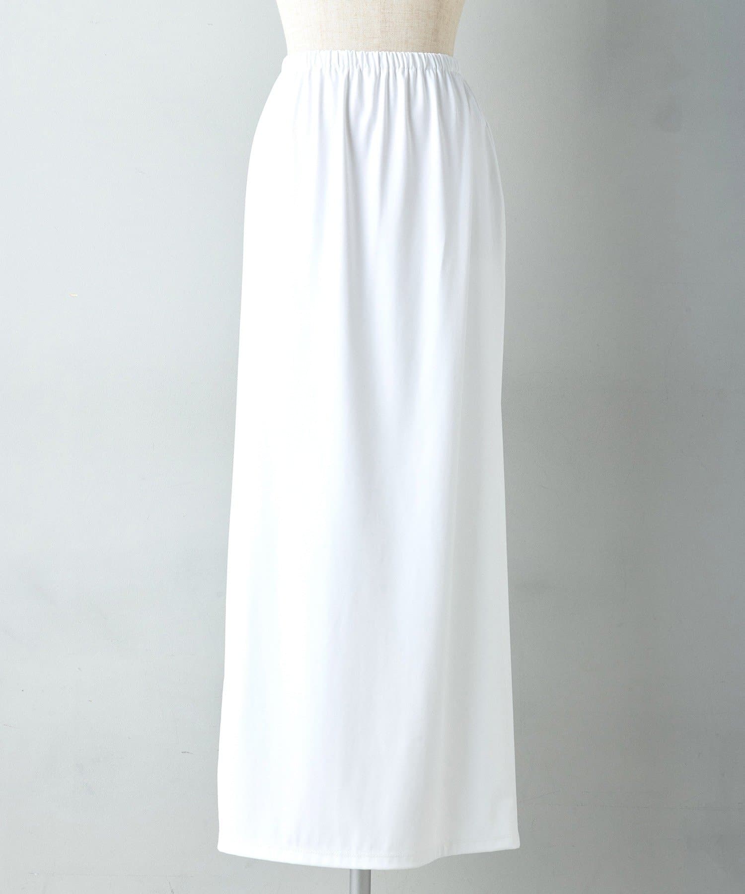 natural couture(ナチュラルクチュール) 【水着】スリット付きロングスカート