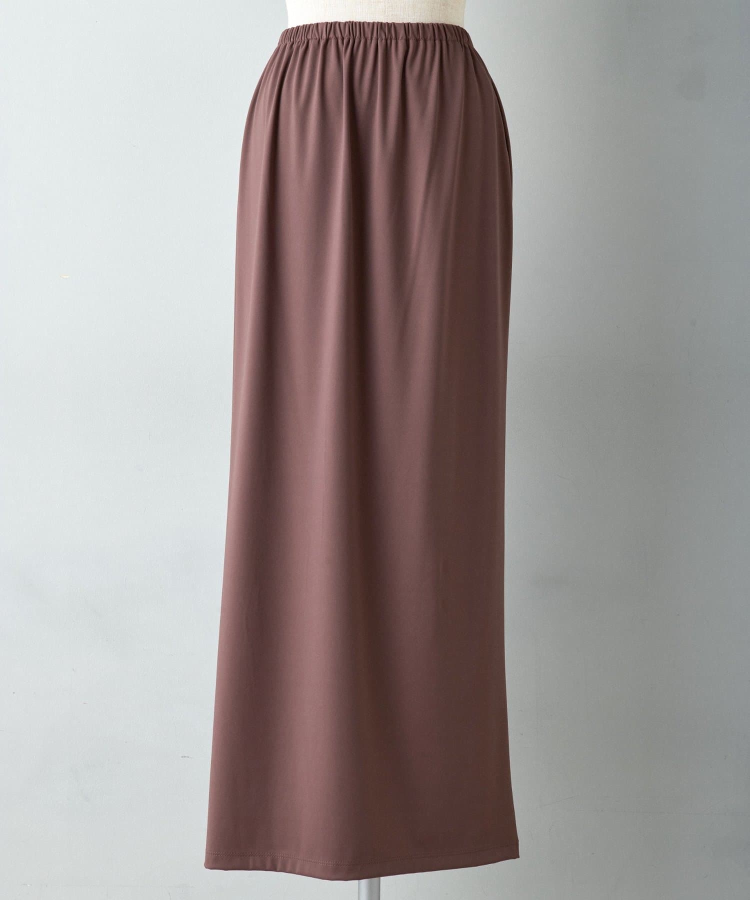 natural couture(ナチュラルクチュール) 【水着】スリット付きロングスカート