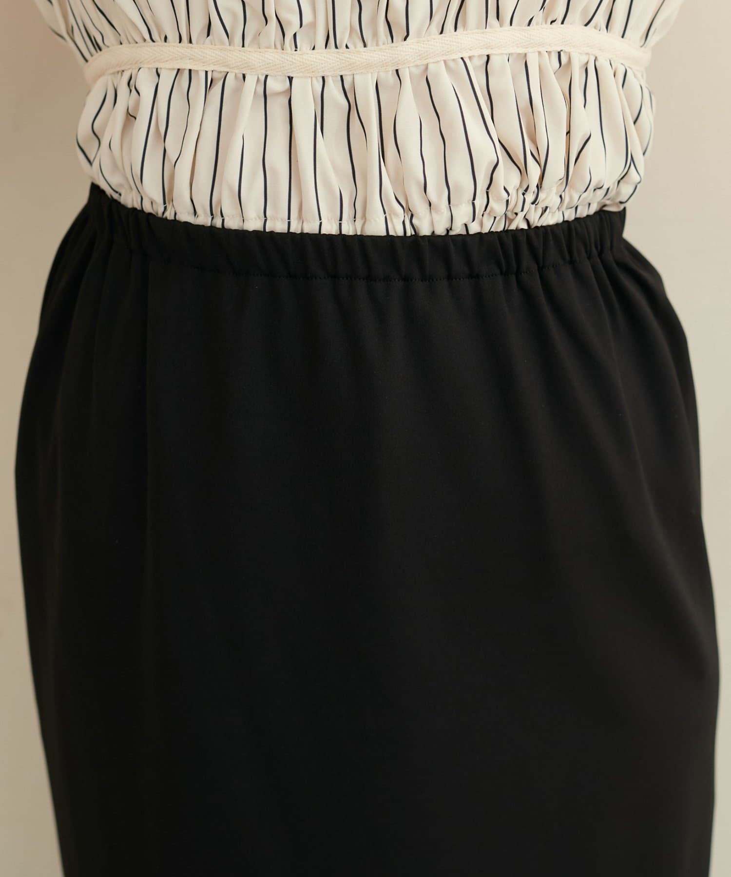 natural couture(ナチュラルクチュール) 【水着】スリット付きロングスカート