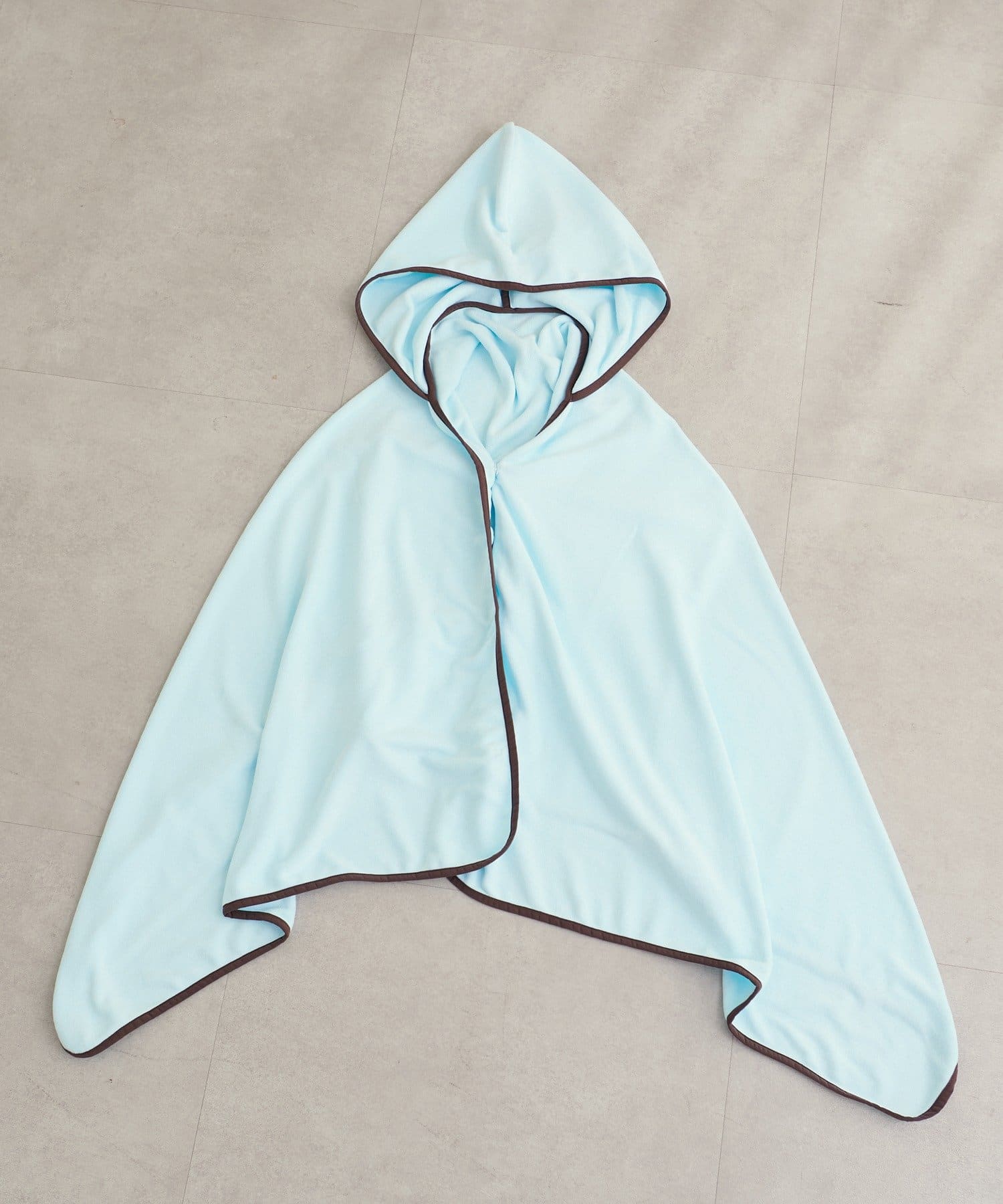 natural couture(ナチュラルクチュール) フード付きマルチWAYタオル