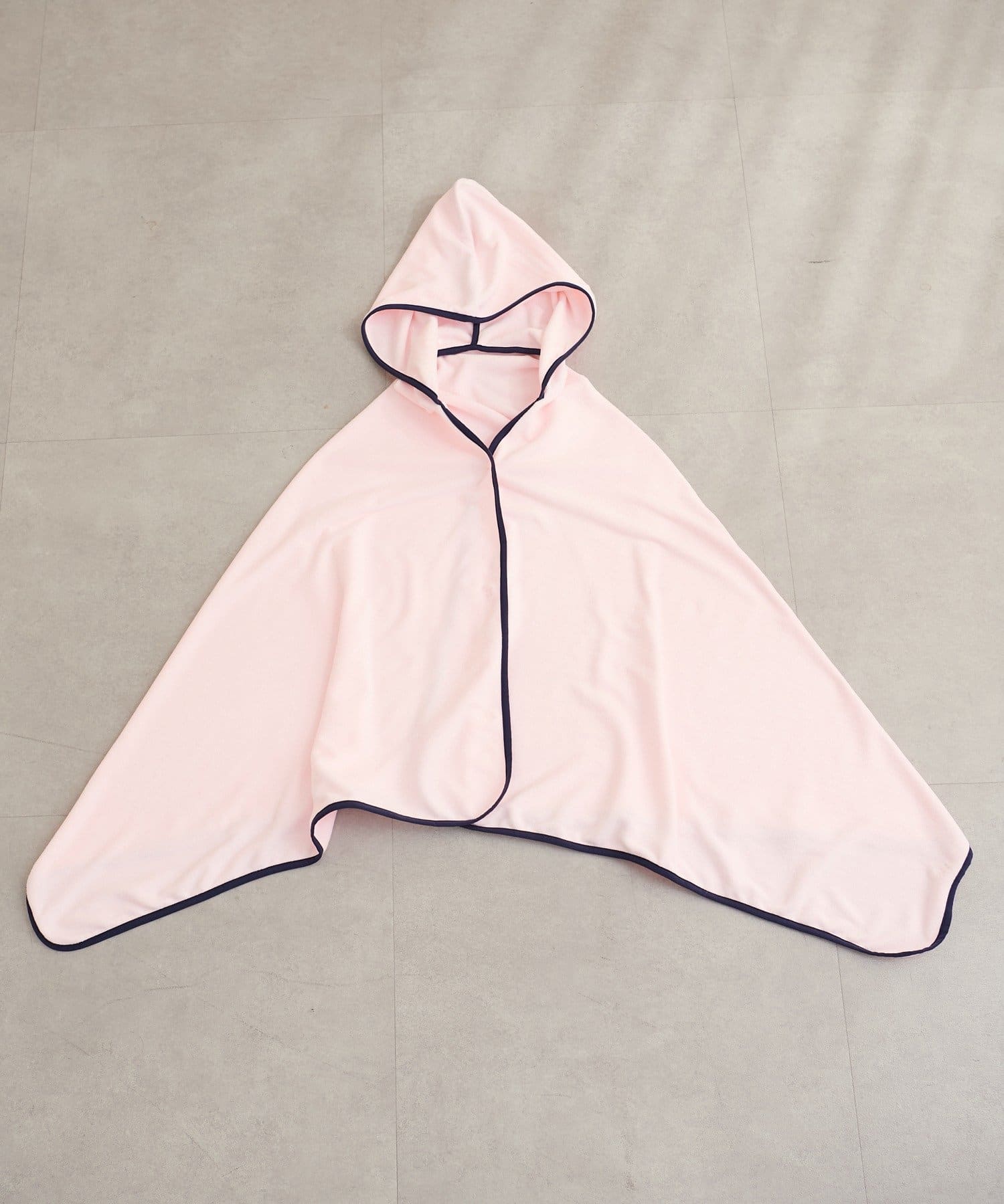 natural couture(ナチュラルクチュール) フード付きマルチWAYタオル