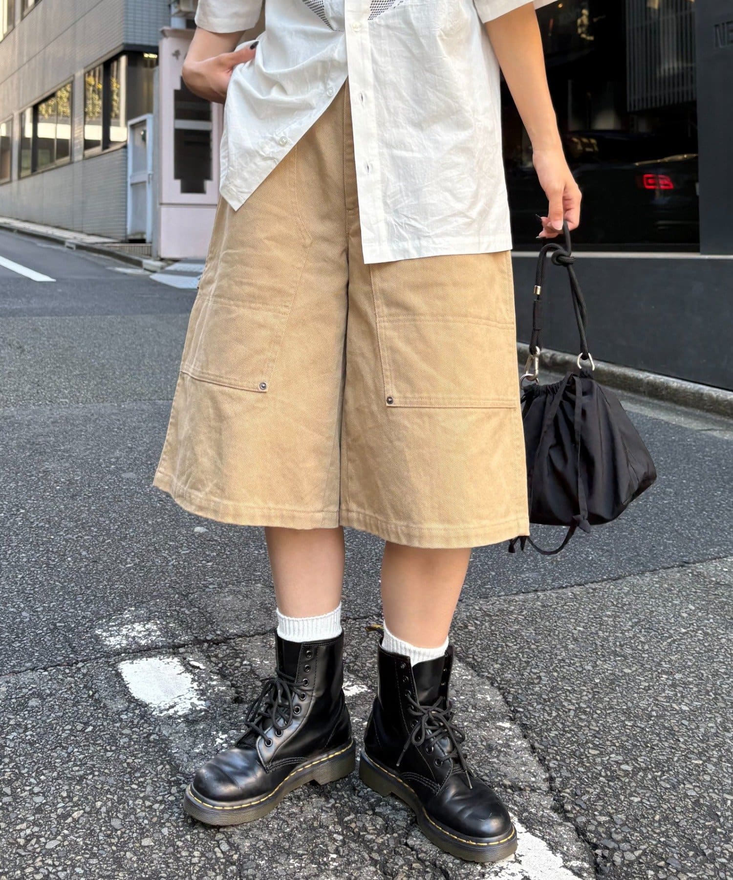 CIAOPANIC TYPY(チャオパニックティピー) 【UNISEX】【プラスサイズあり】アソート柄ブッシュハーフパンツ/WEB限定カラーあり