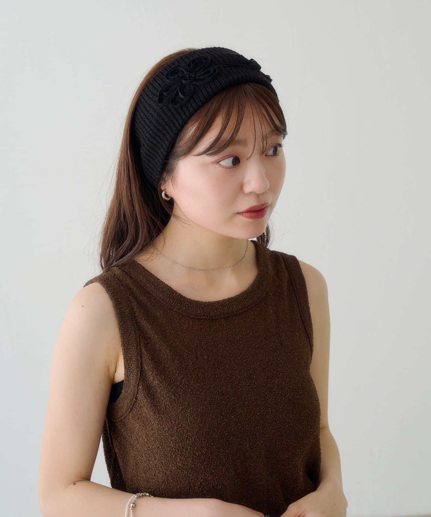 Kastane(カスタネ) フラワーモチーフヘアバンド