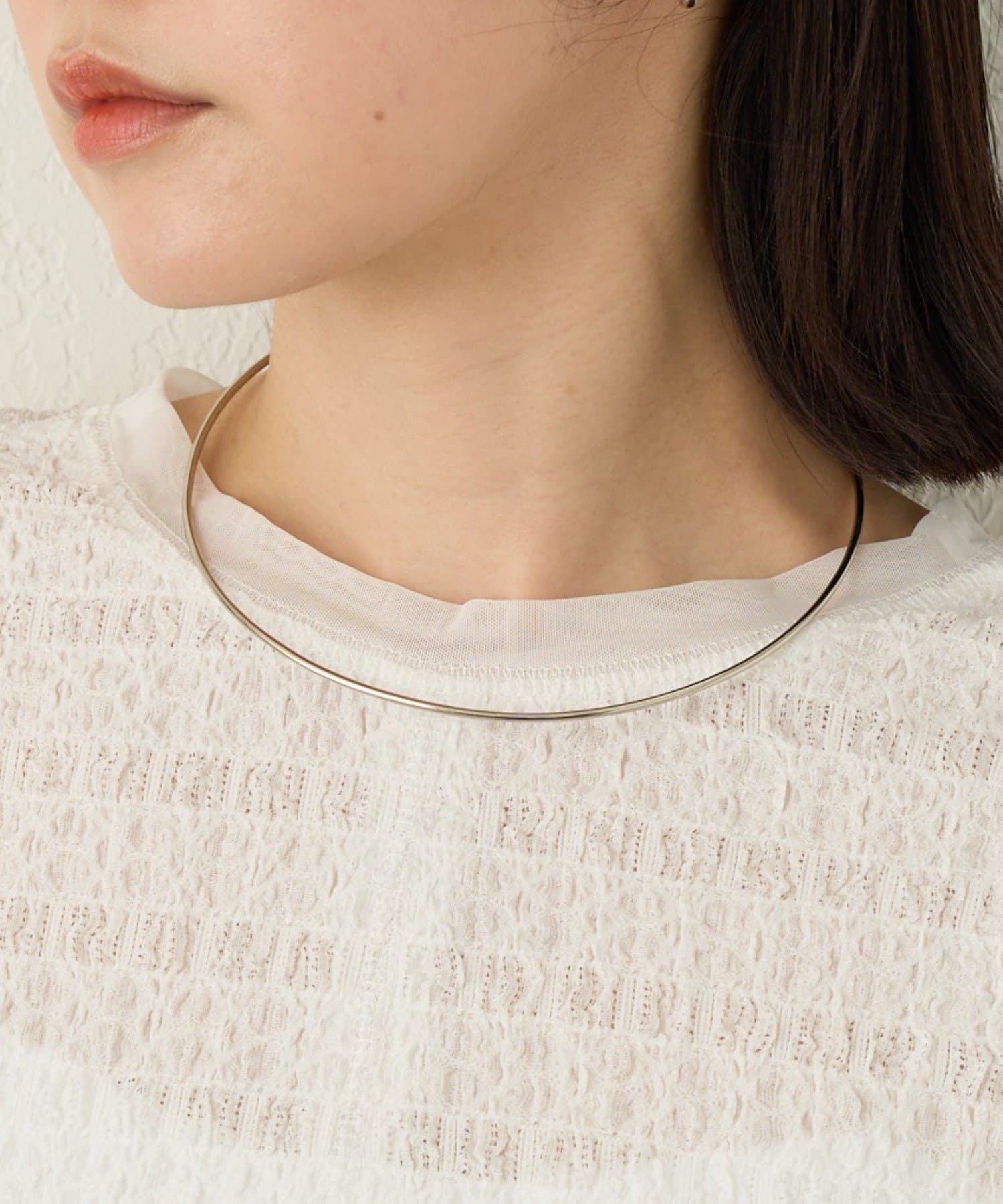 Omekashi(オメカシ) シンプルワイヤーチョーカー