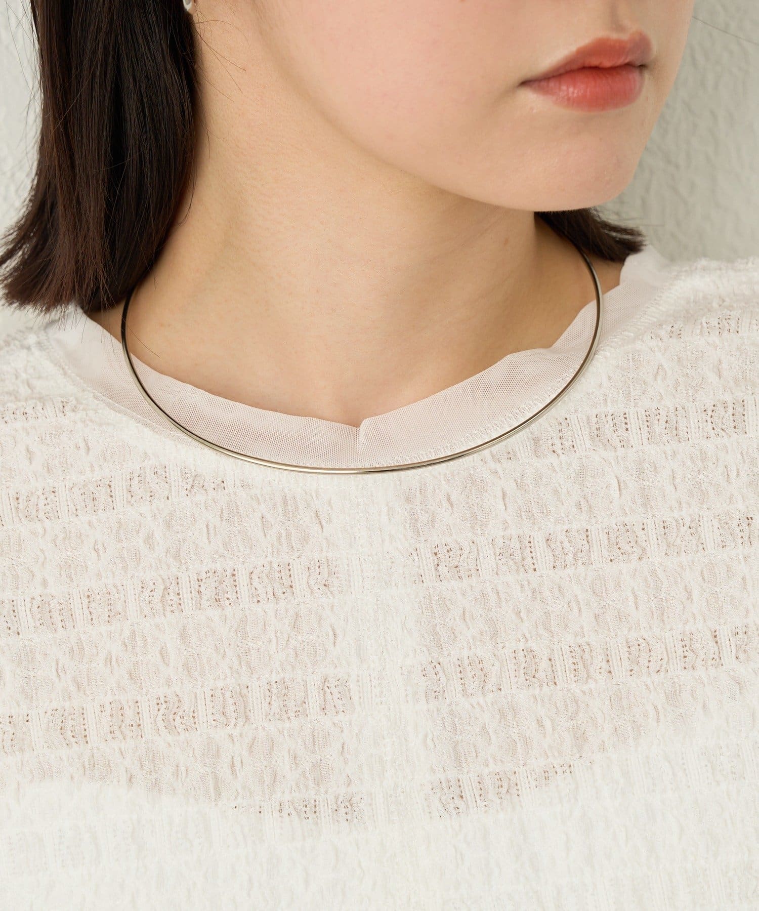 Omekashi(オメカシ) シンプルワイヤーチョーカー