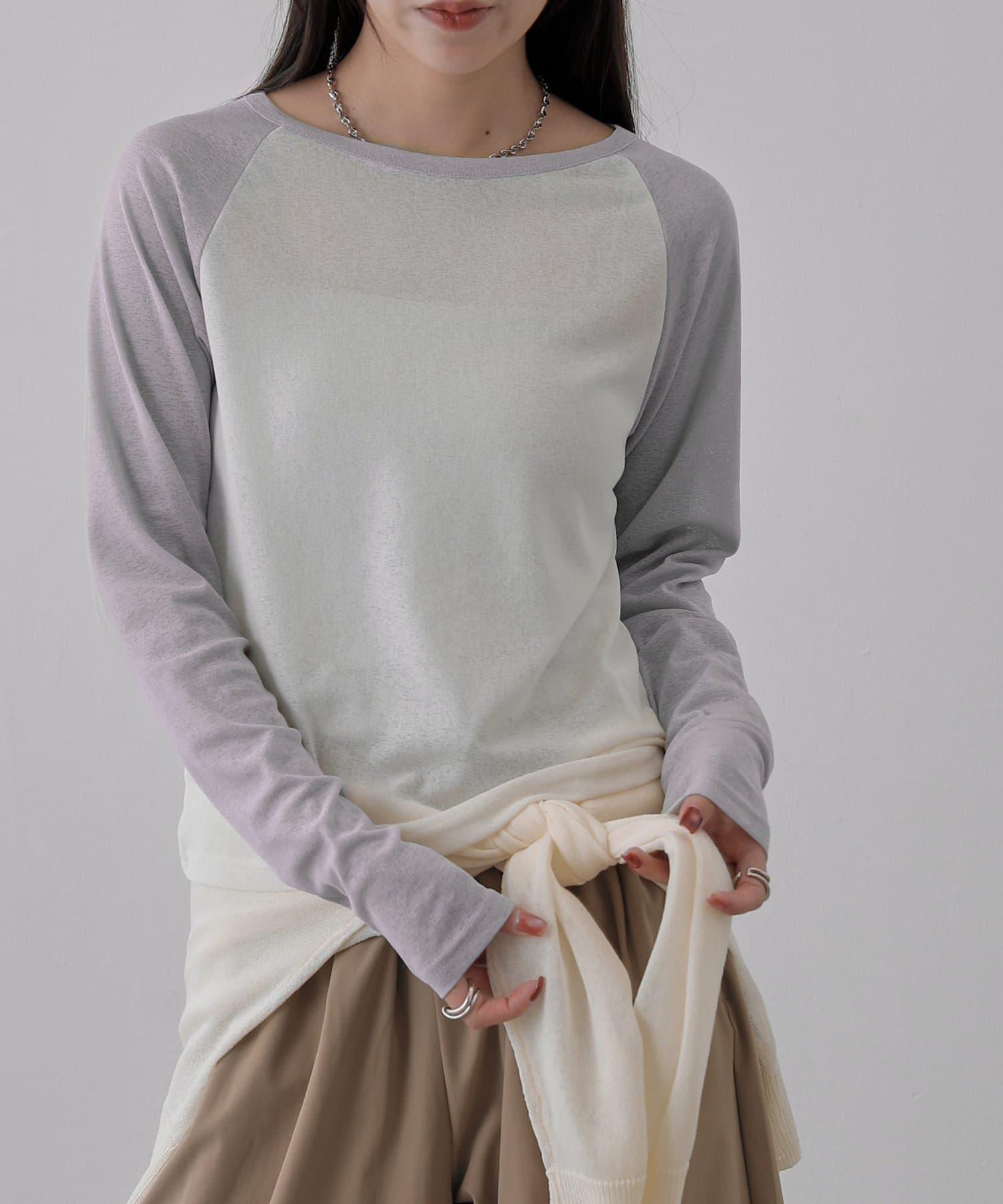 COLONY 2139(コロニー トゥーワンスリーナイン) シアーラグランTシャツ