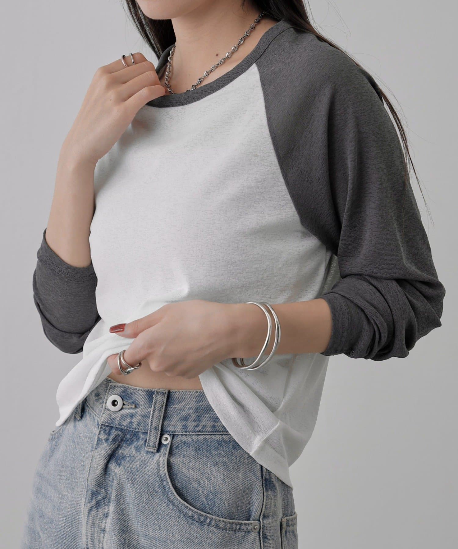 COLONY 2139(コロニー トゥーワンスリーナイン) シアーラグランTシャツ