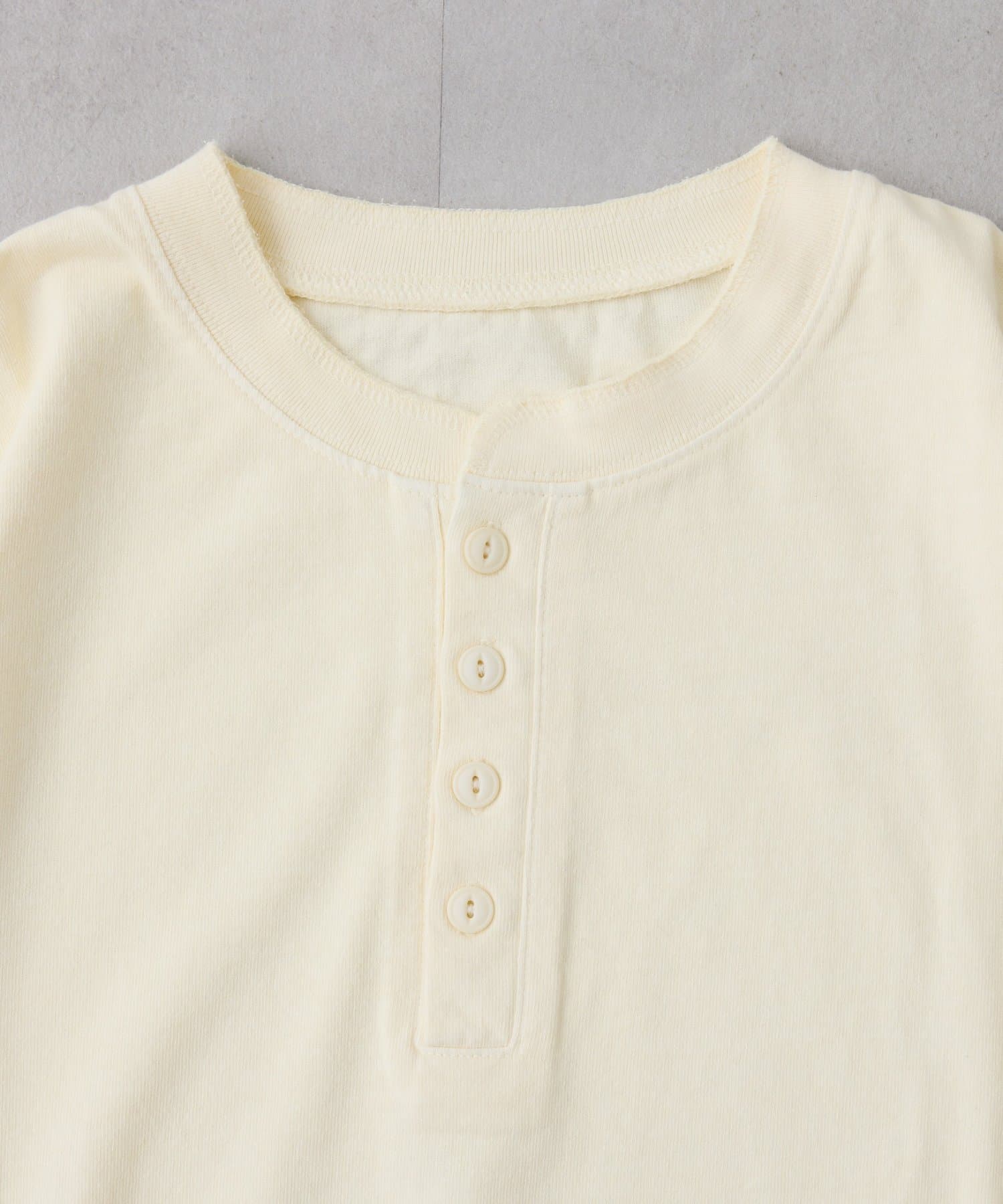 CIAOPANIC TYPY(チャオパニックティピー) 【UNISEX】スプレー加工ヘンリーTEE