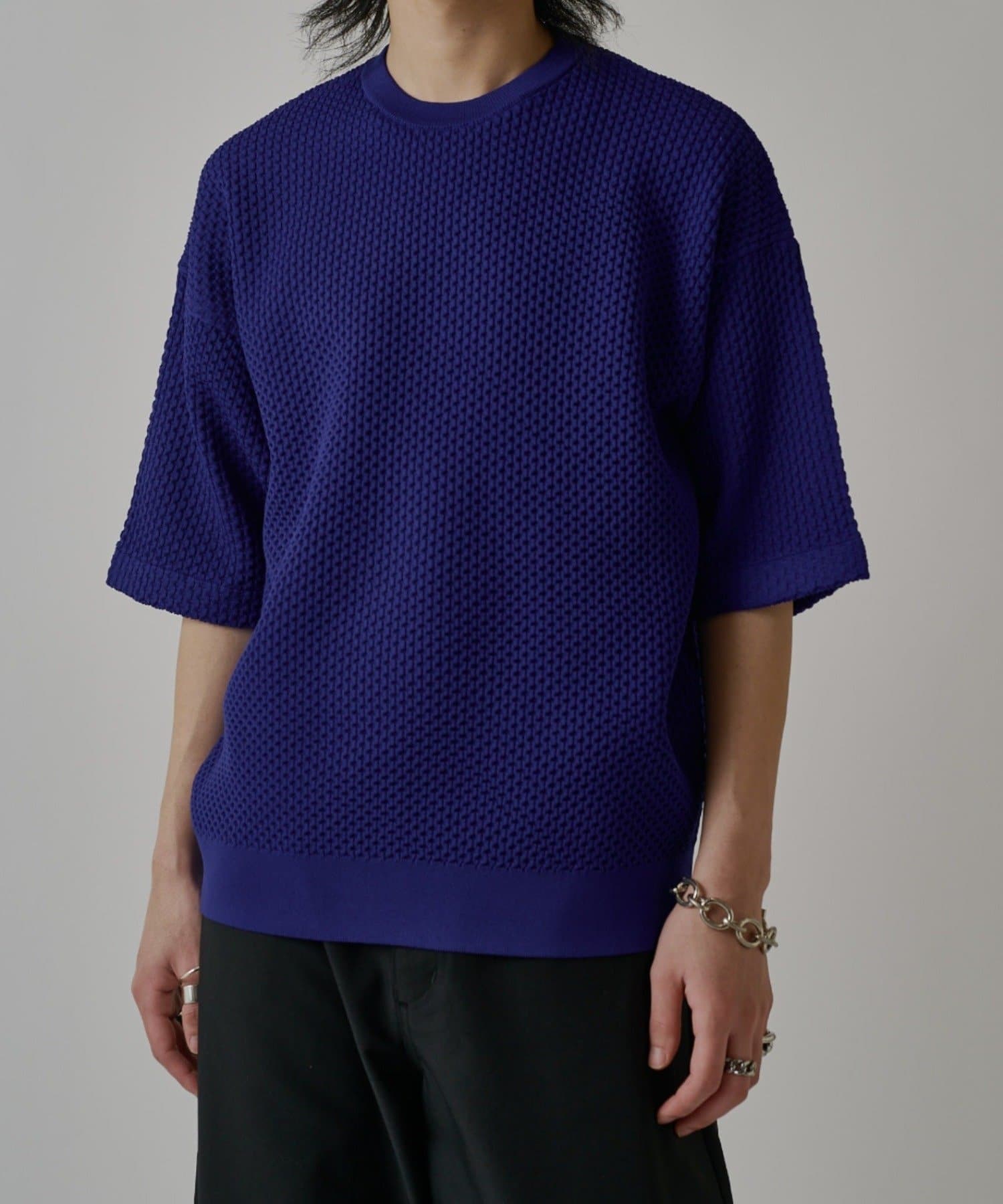 Lui's(ルイス) ワッフルショートスリーブTシャツ