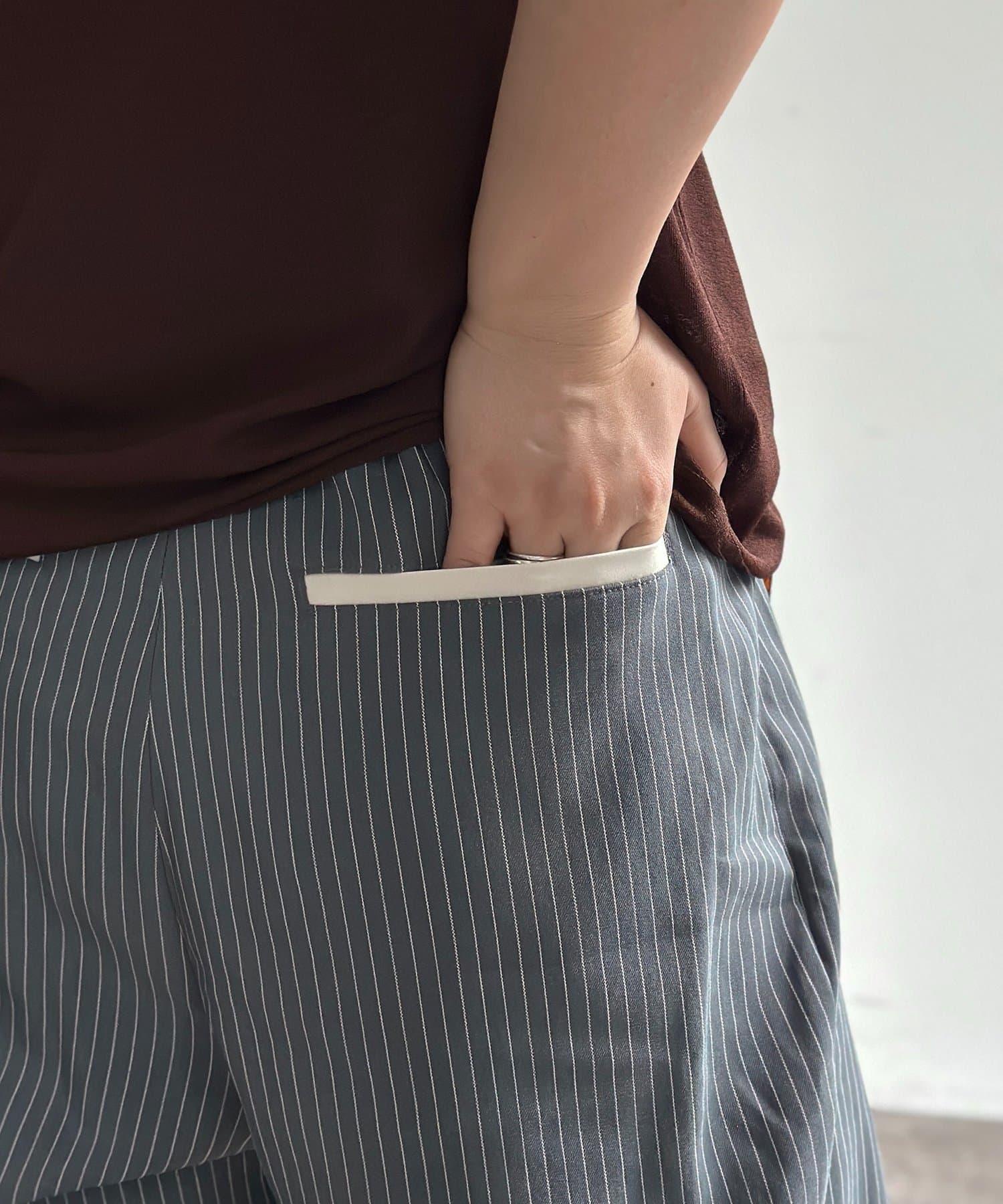 CPCM(シーピーシーエム) TRフェイクレイヤードトラウザー